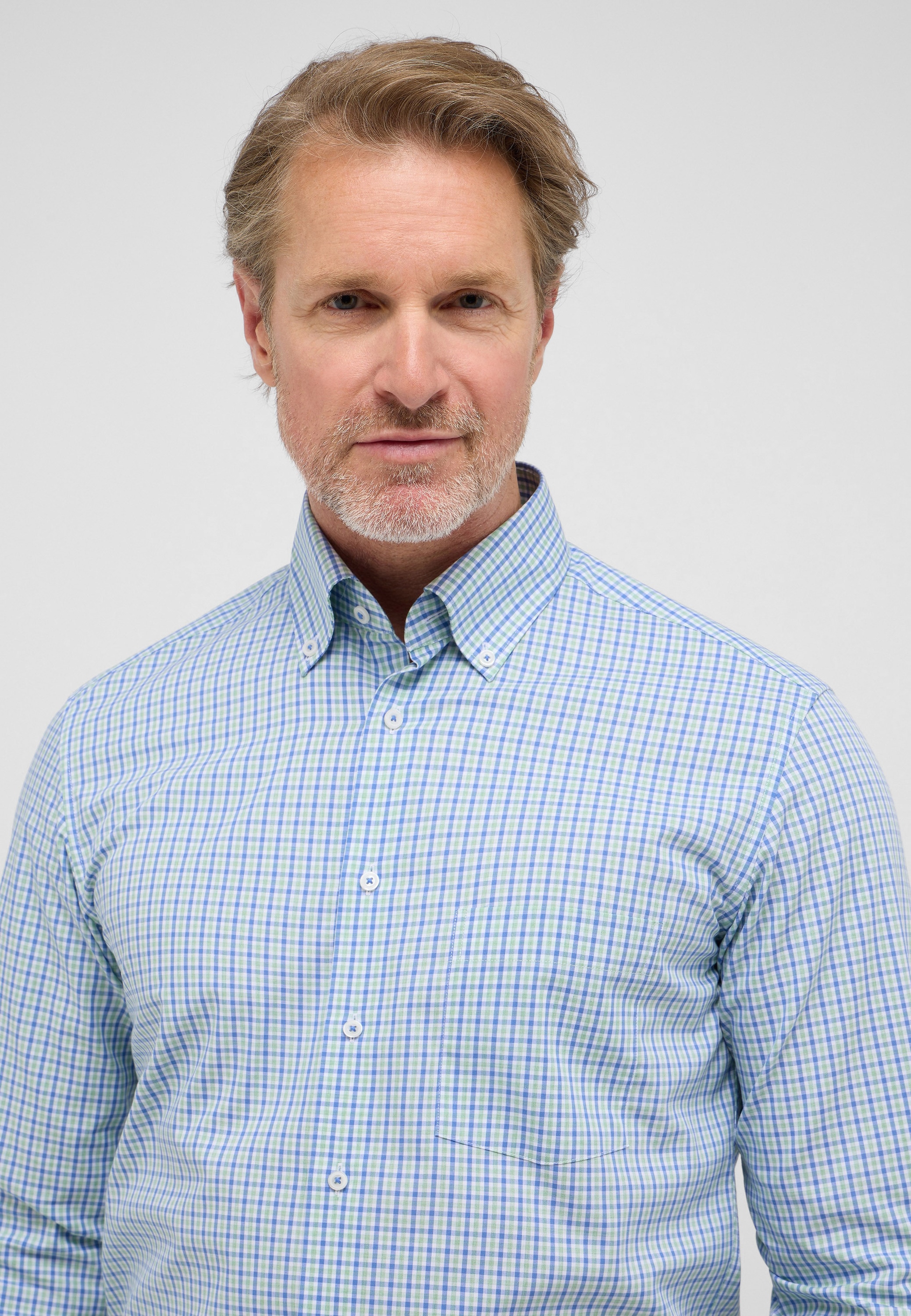 Eterna Langarmhemd »MODERN FIT« NON IRON (bügelfrei)