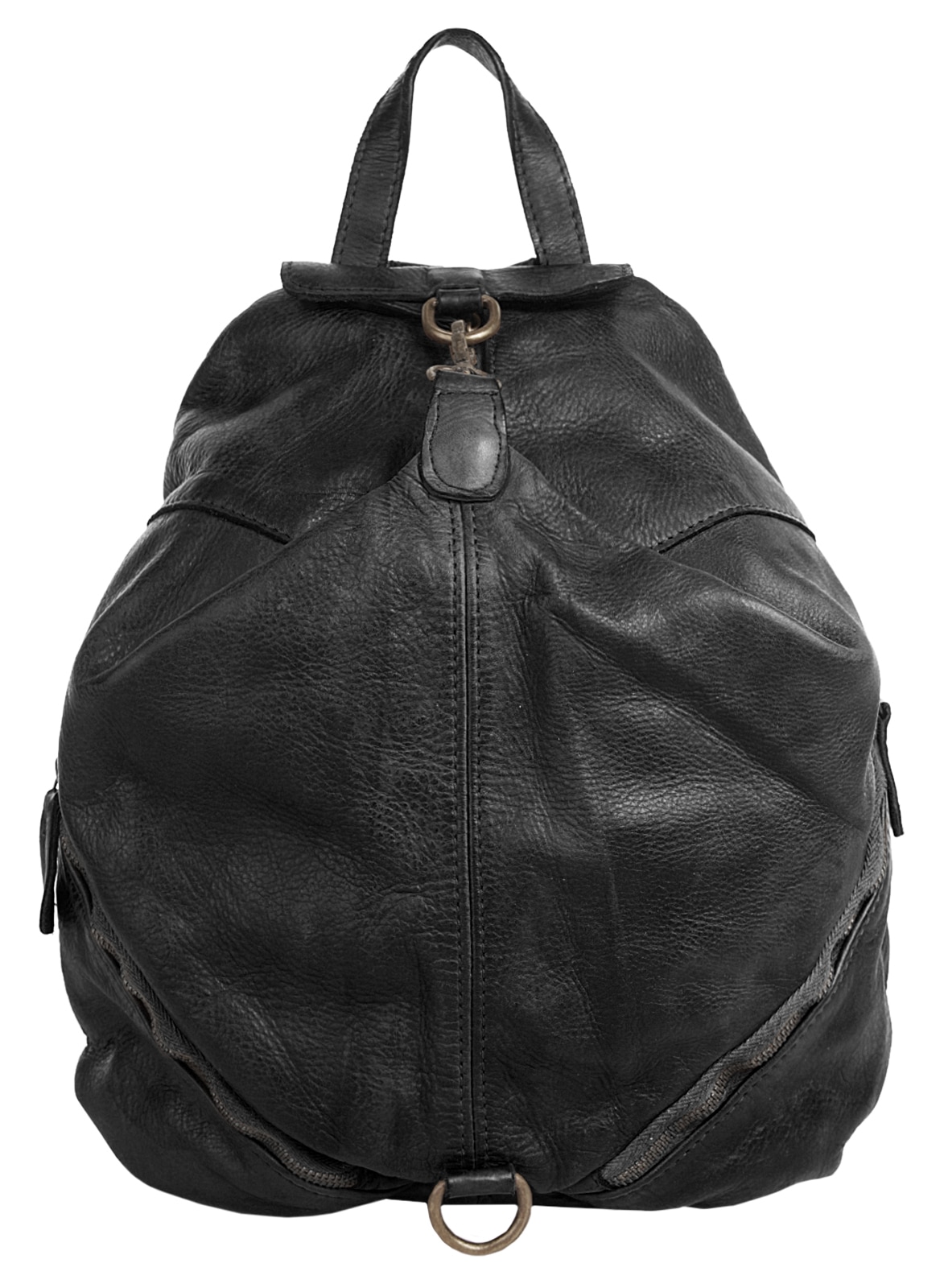 Samantha Look Cityrucksack, echt Leder, Made in Italy