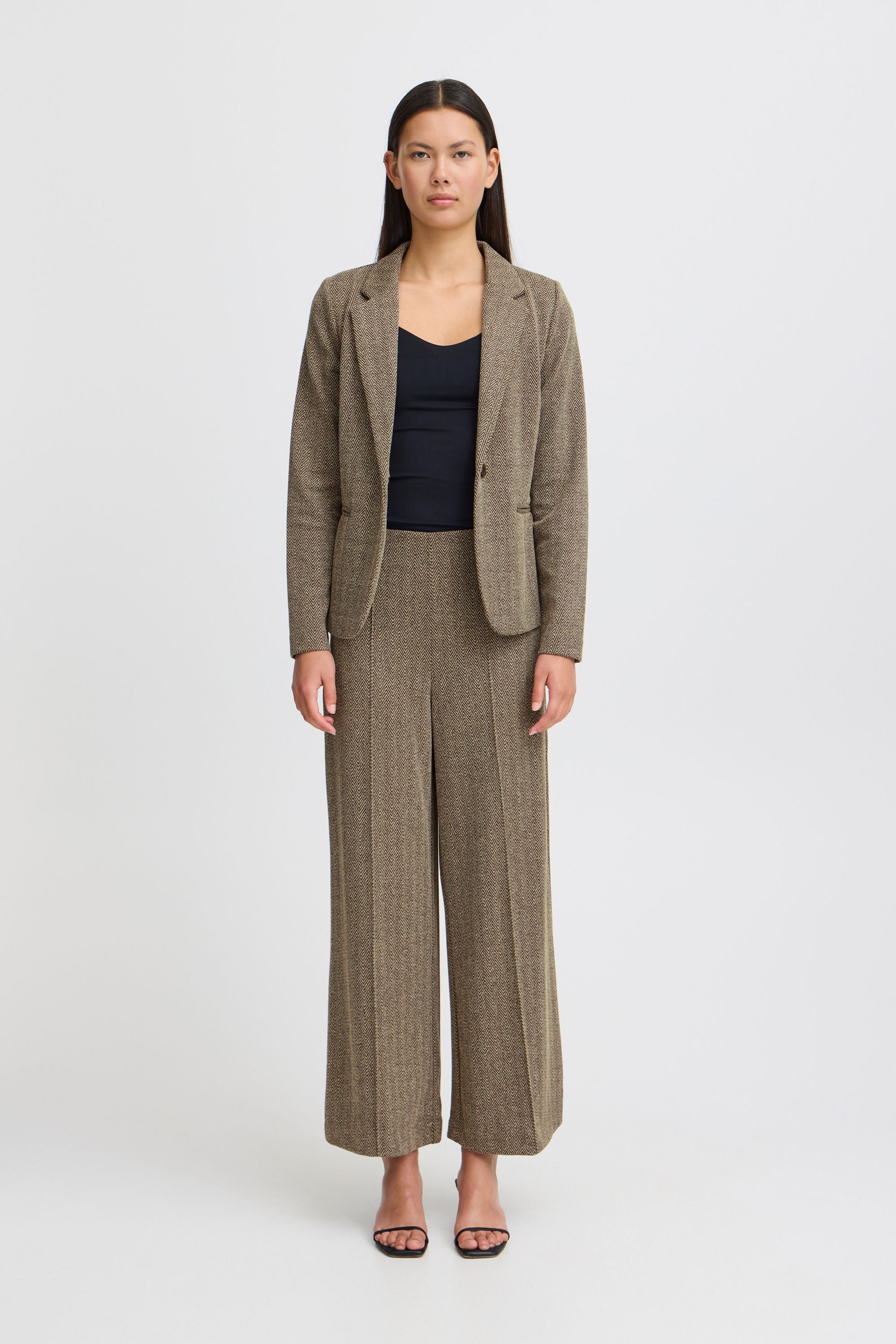 Ichi Stoffhose »Stoffhose IHKATE JACQUARD PA9«