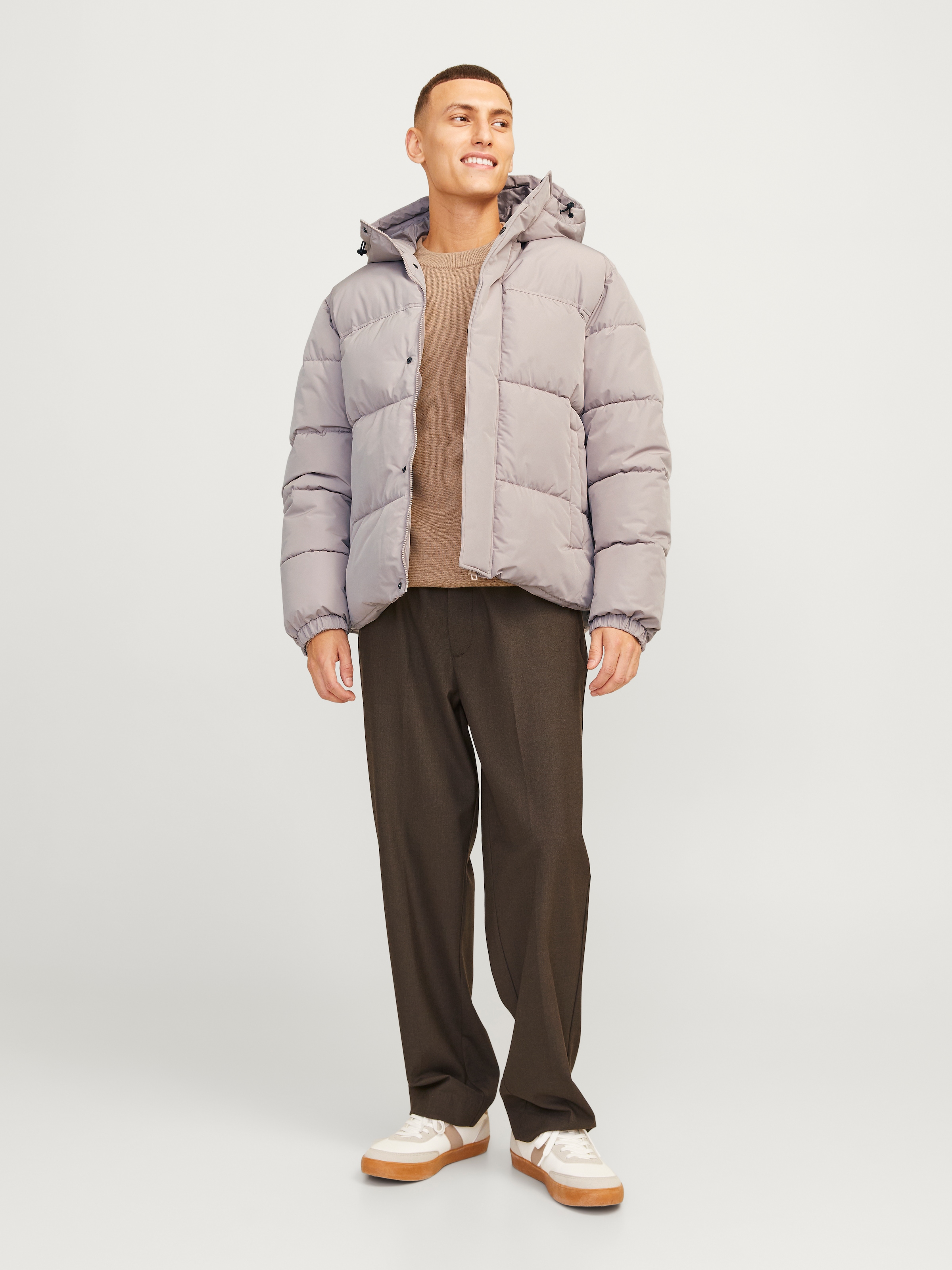 Jack & Jones Steppjacke »JJEBRADLEY PUFFER HOOD SN«, mit Kapuze