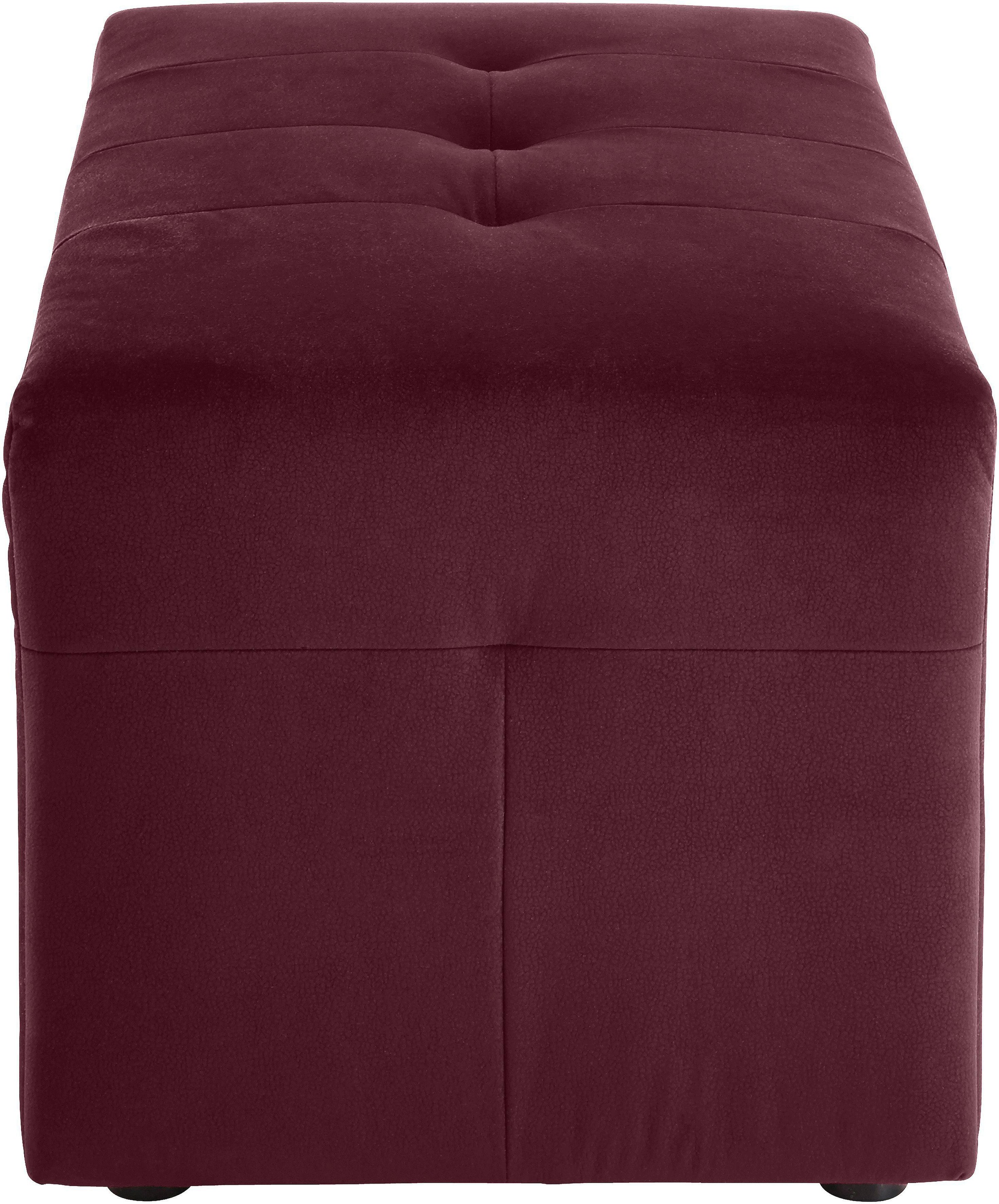 exxpo - sofa fashion Hockerbank »Barista Hockerbank mit hoher Bodenfreiheit«, Sitz gepolstert,Breite ca.100 cm