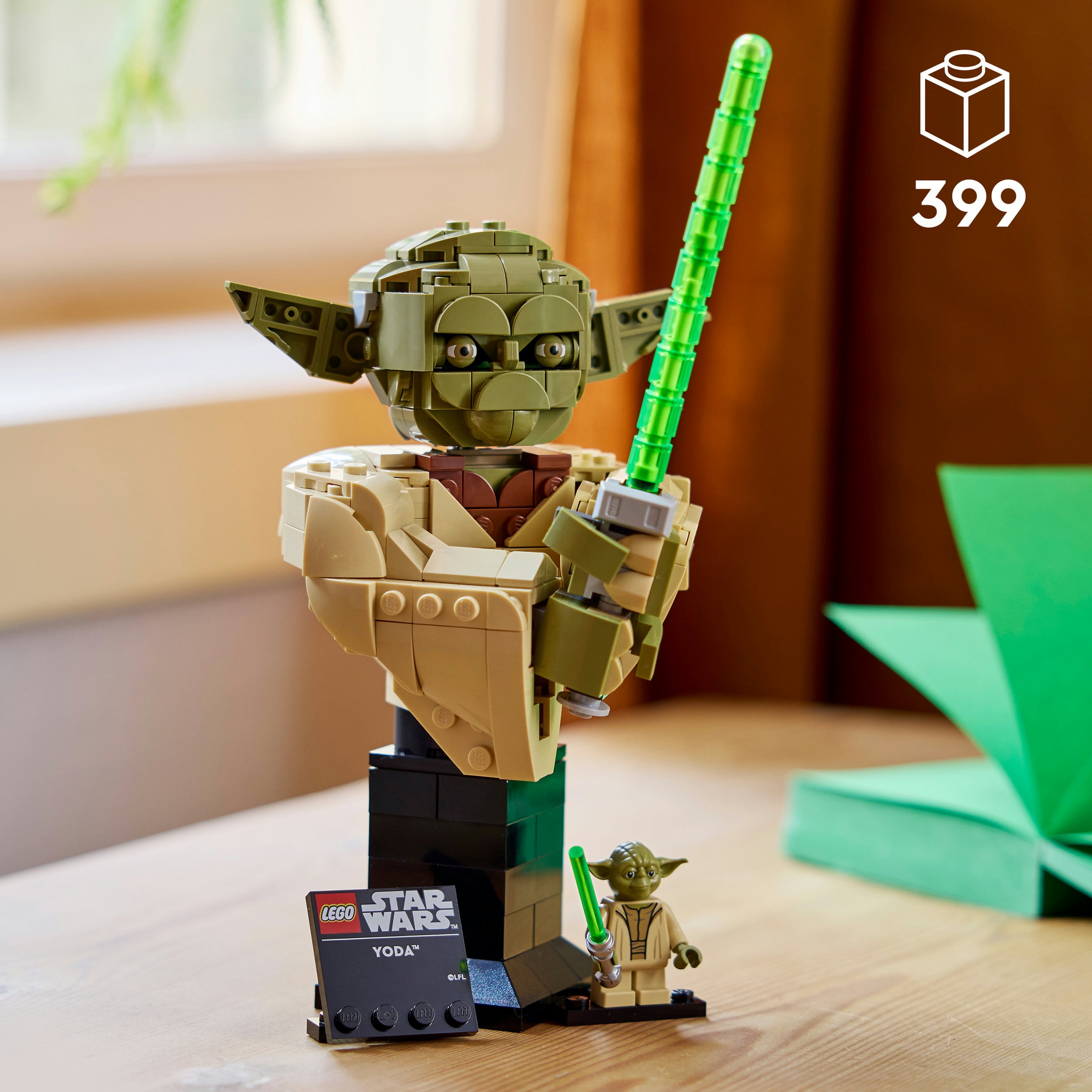 LEGO® Konstruktionsspielsteine »Yoda Büste (75438), LEGO Star Wars™«