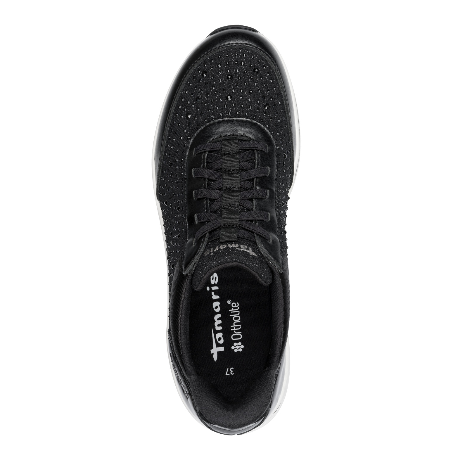 Tamaris Slip-On Sneaker, Keilabsatz, Schlupfschuh, Freizeitschuh in veganer Verarbeitung