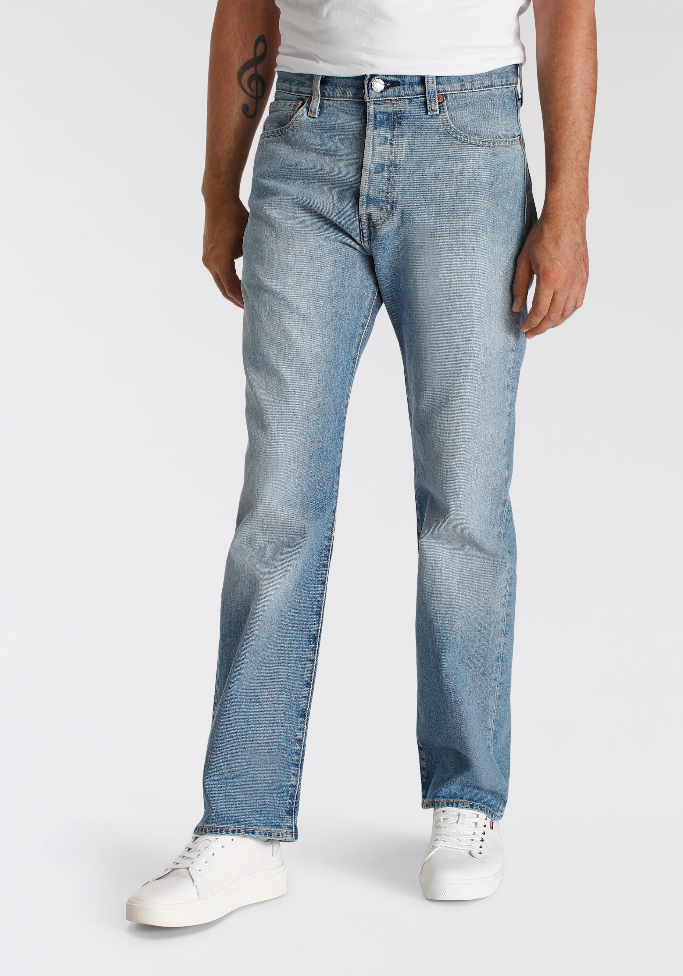 Levi's® Straight-Jeans »501 LEVI'S ORIGINAL«, mit Markenlabel