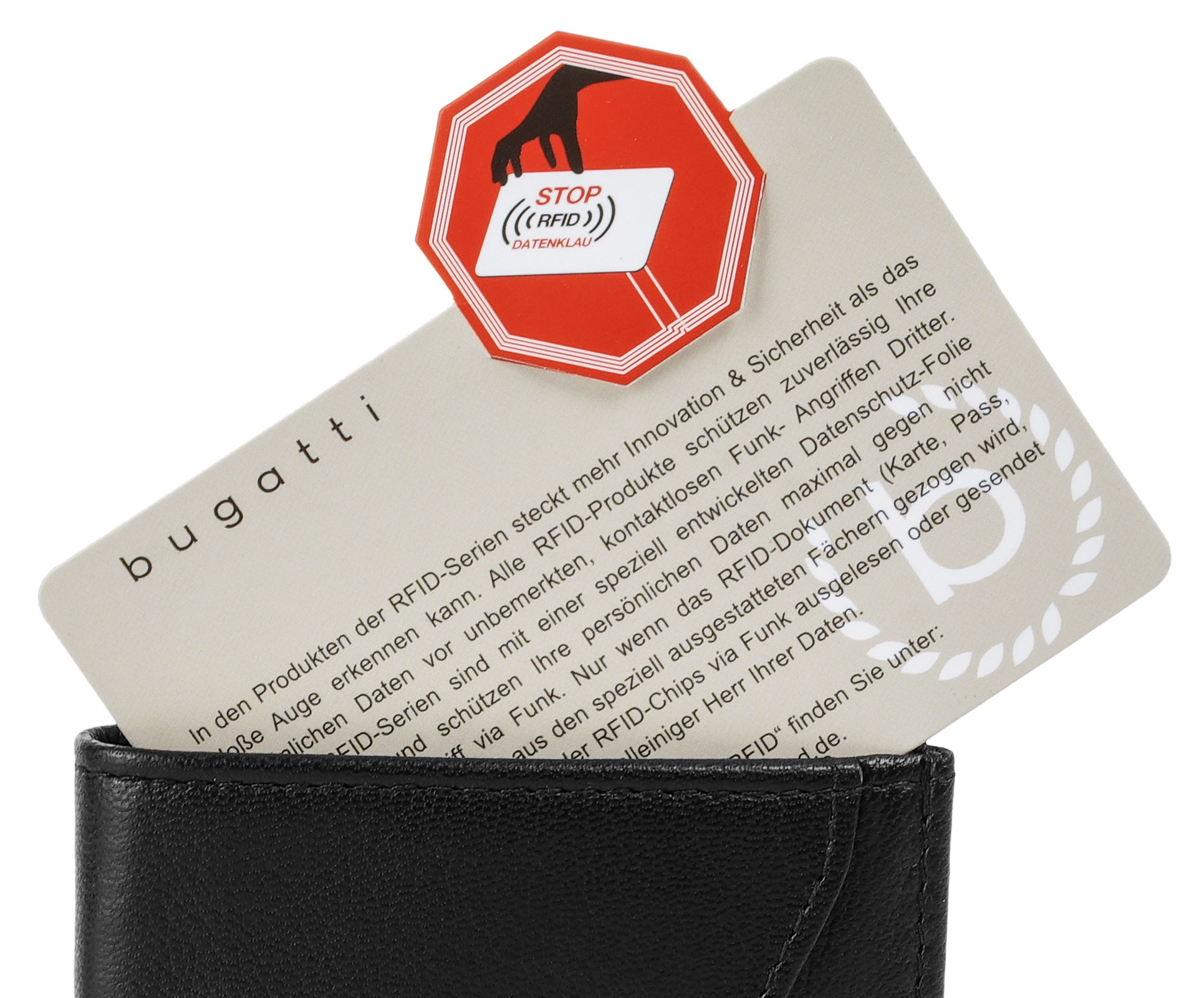 bugatti Brieftasche »SMART DELUXE«, echt Leder