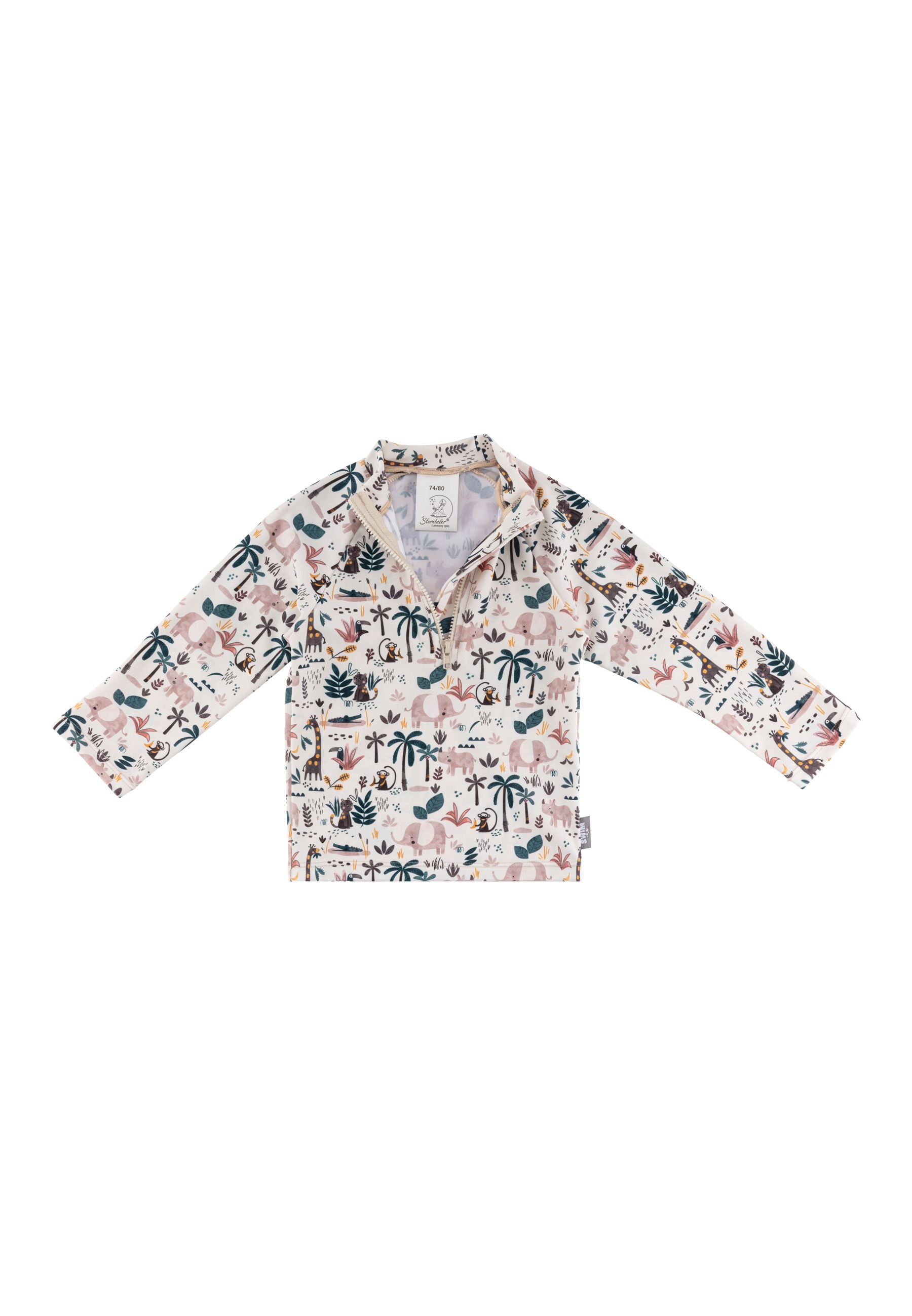 Sterntaler® Schwimmanzug »Badeshirt langarm Safari«