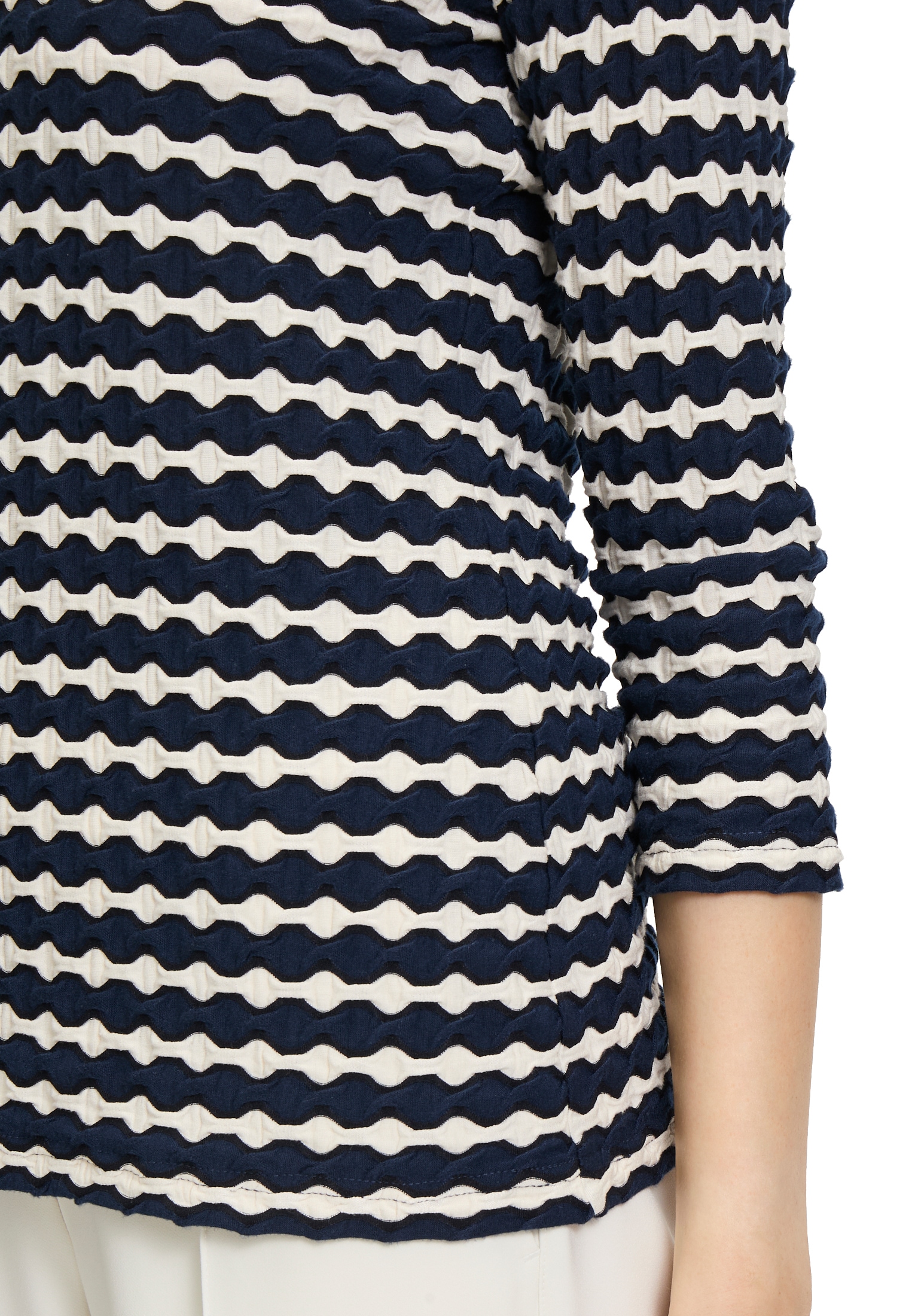 Betty Barclay 3/4-Arm-Shirt »Basic Shirt mit Rundhalsausschnitt«