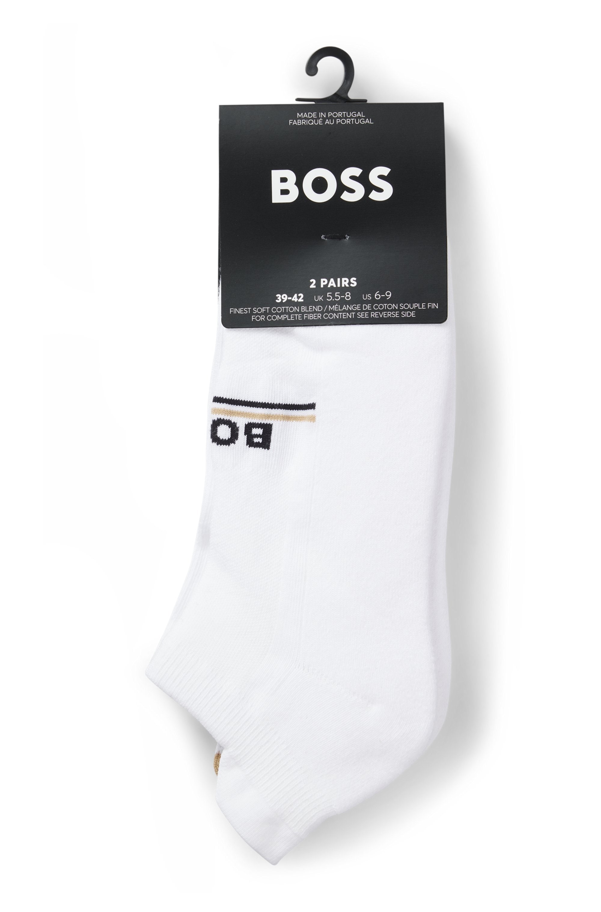 BOSS Kurzsocken »2P AS Iconic Loop CC« 2 Paar tlg. mit Signature-Streifen und Logo-Details