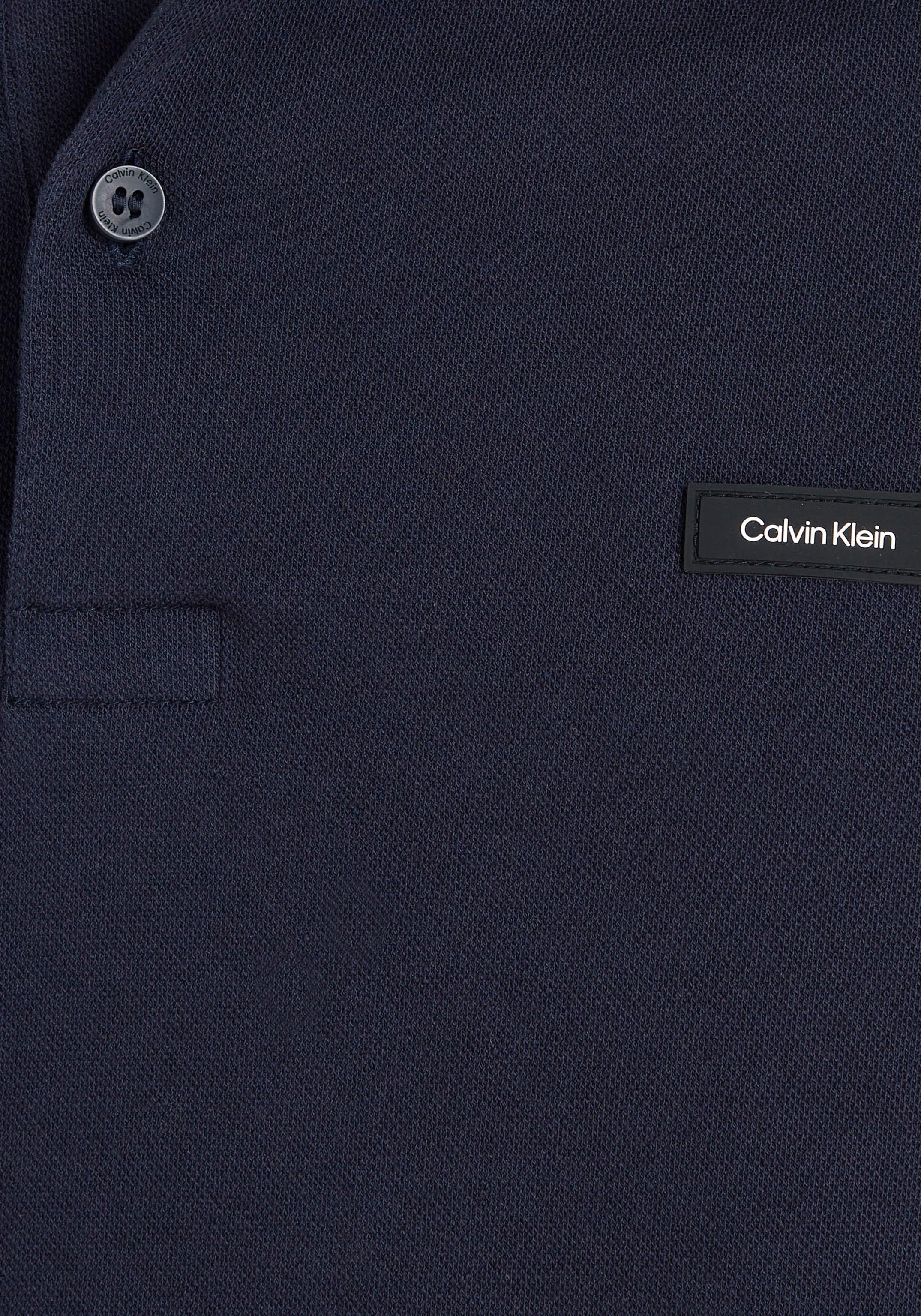 Calvin Klein Poloshirt, mit Calvin Klein Logo auf der Brust