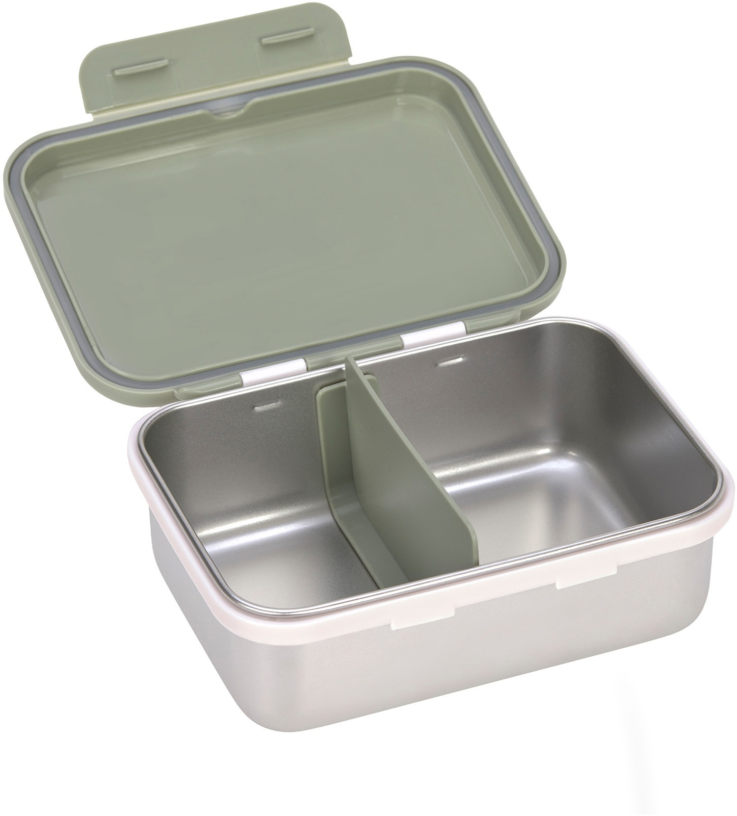 LÄSSIG Lunchbox »Happy Prints, Light Olive«, (1 tlg.)
