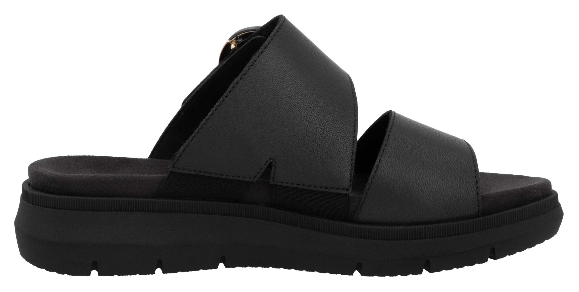 Remonte Pantolette, Keilabsatz, Sommerschuh, Bequemschuh mit Klettverschluss