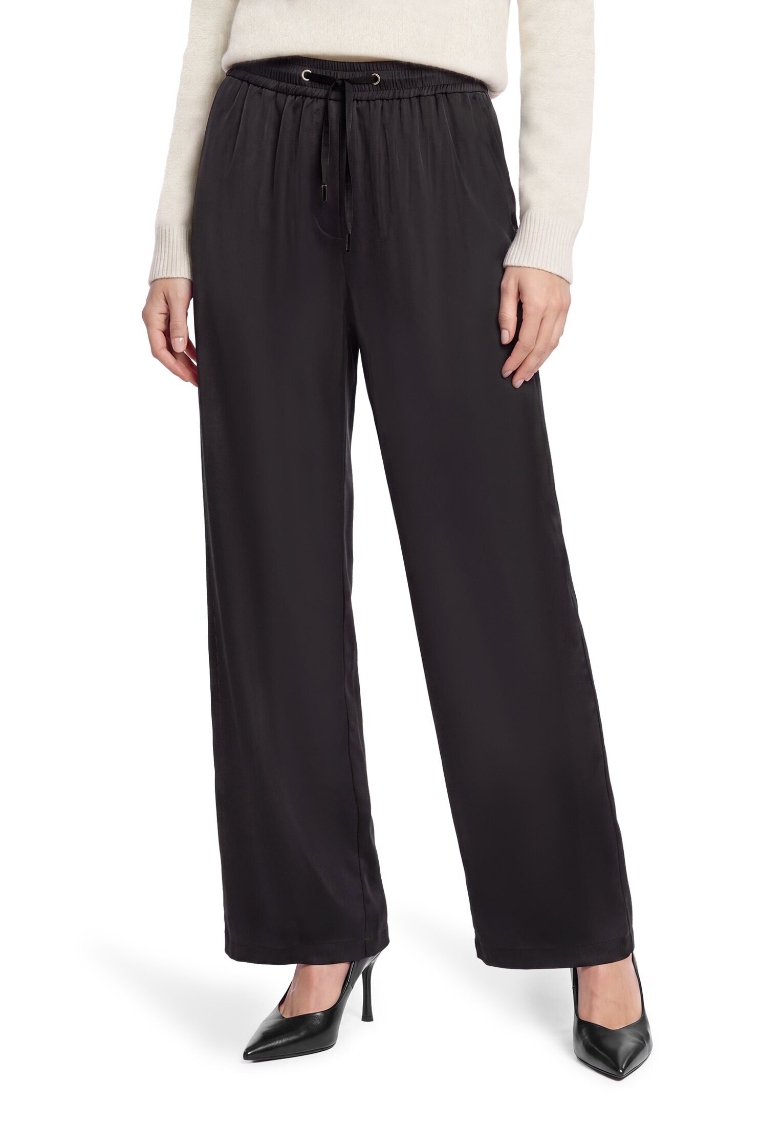 Betty&Co Schlupfhose »Schlupfhose mit weitem Bein«