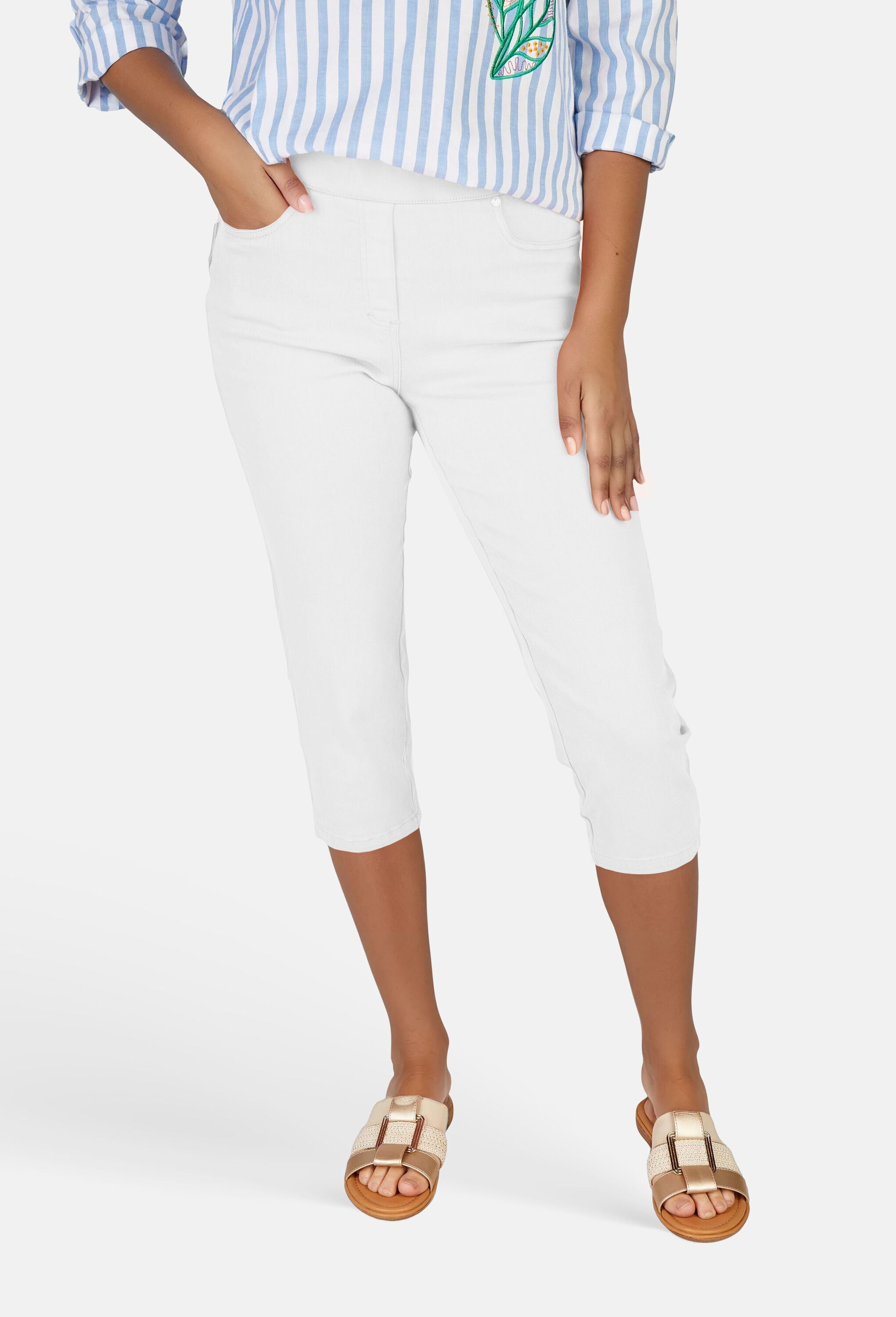 NAVIGAZIONE Caprijeans »NAVIGAZIONE Caprijeans« elastischer Bund
