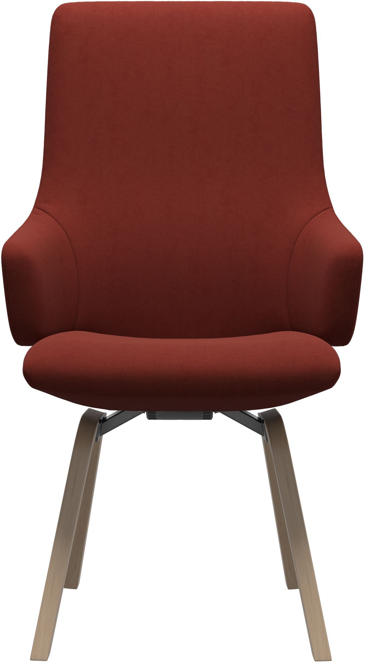 Stressless® Polsterstuhl »Laurel«, Microfaser DINAMICA, High Back mit Armlehne, Größe L, mit schräggestellten Beinen