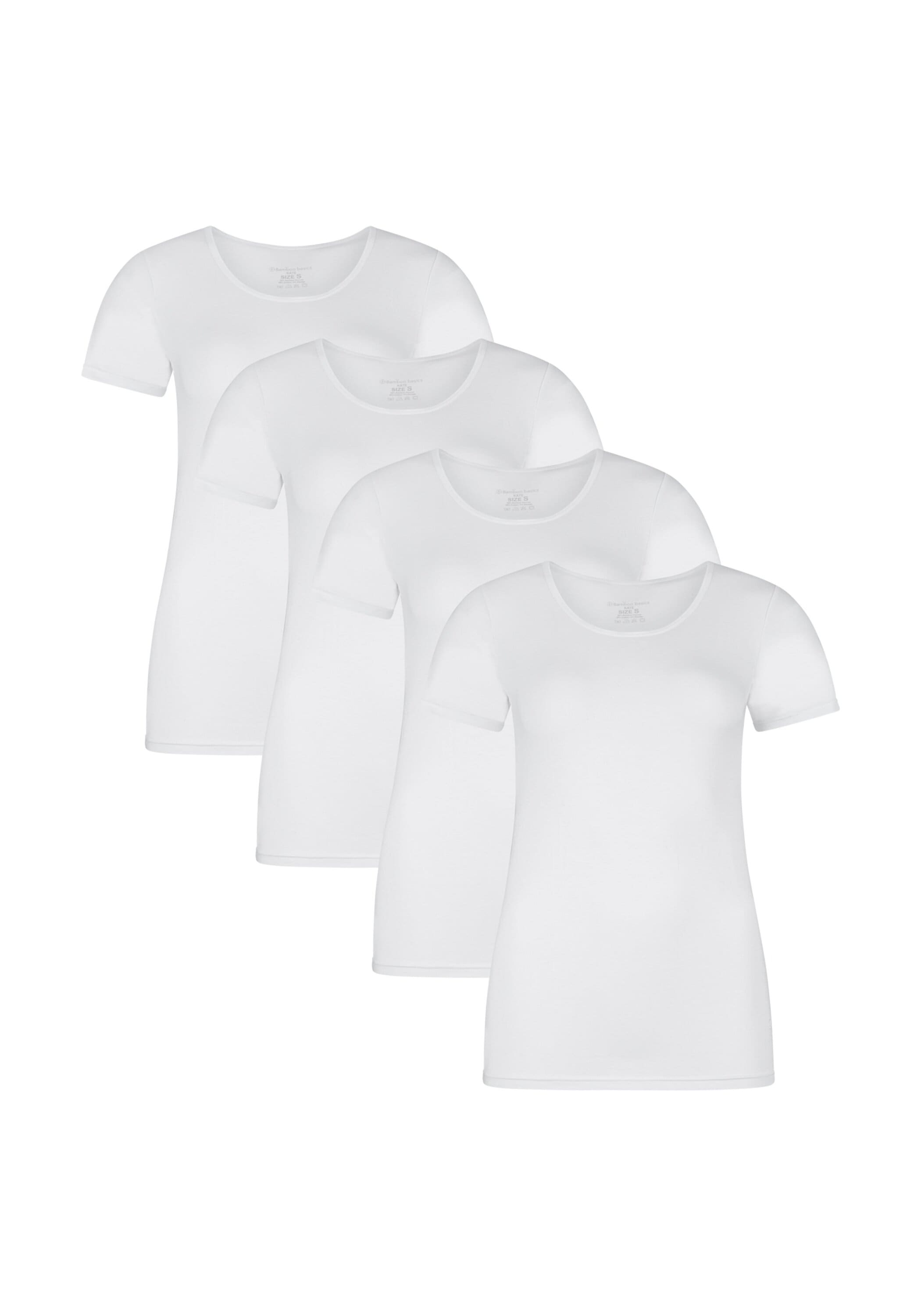 Bamboo basics Unterhemd »T-Shirt KATE 4er Pack«