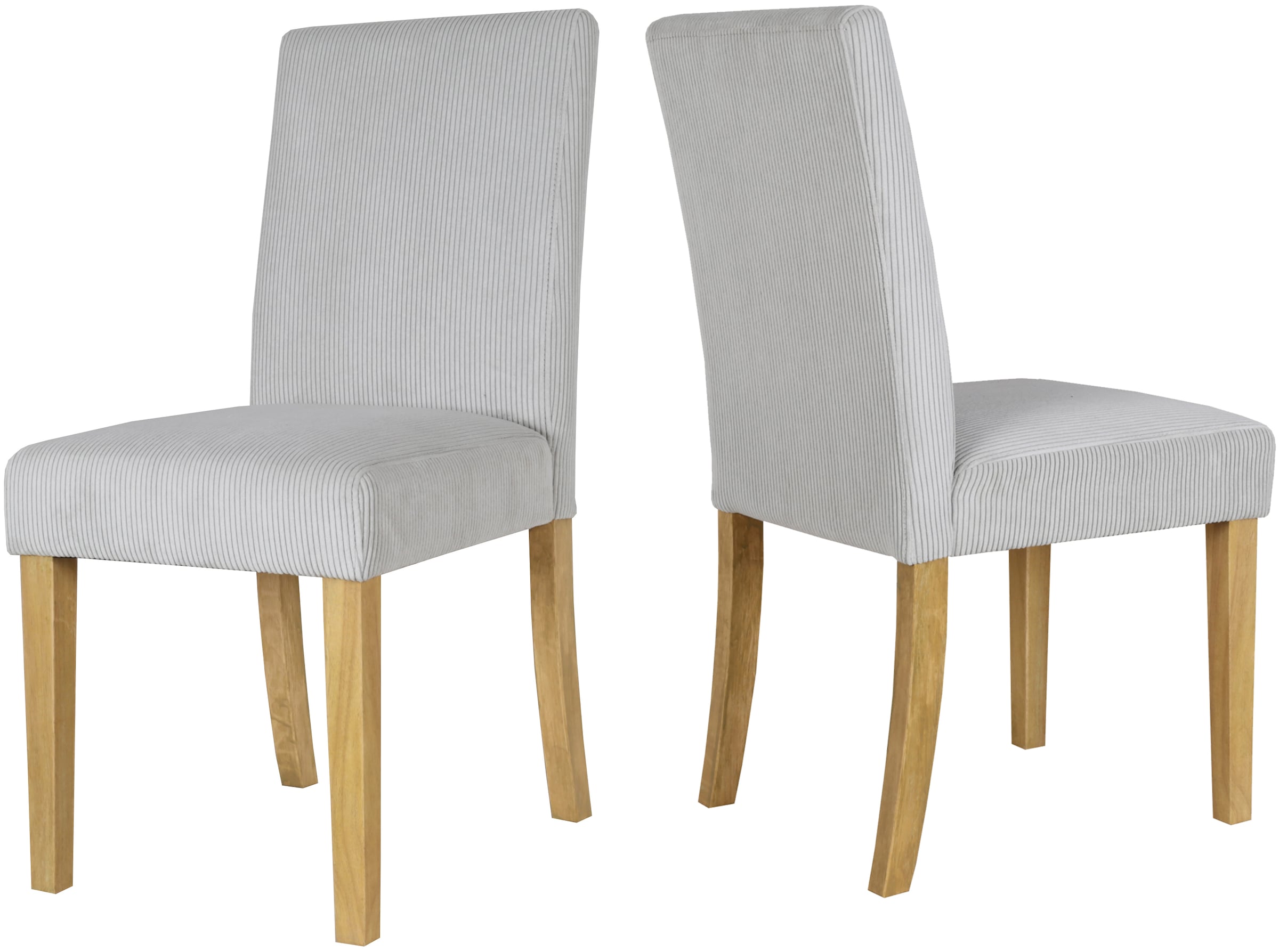 Home affaire Esszimmerstuhl »Winikon, TOPSELLER!, OTTOs Choice«, (Set), 2 St., Cord, Massivholzgestell, moderner Cordbezug, bequem gepolstert
