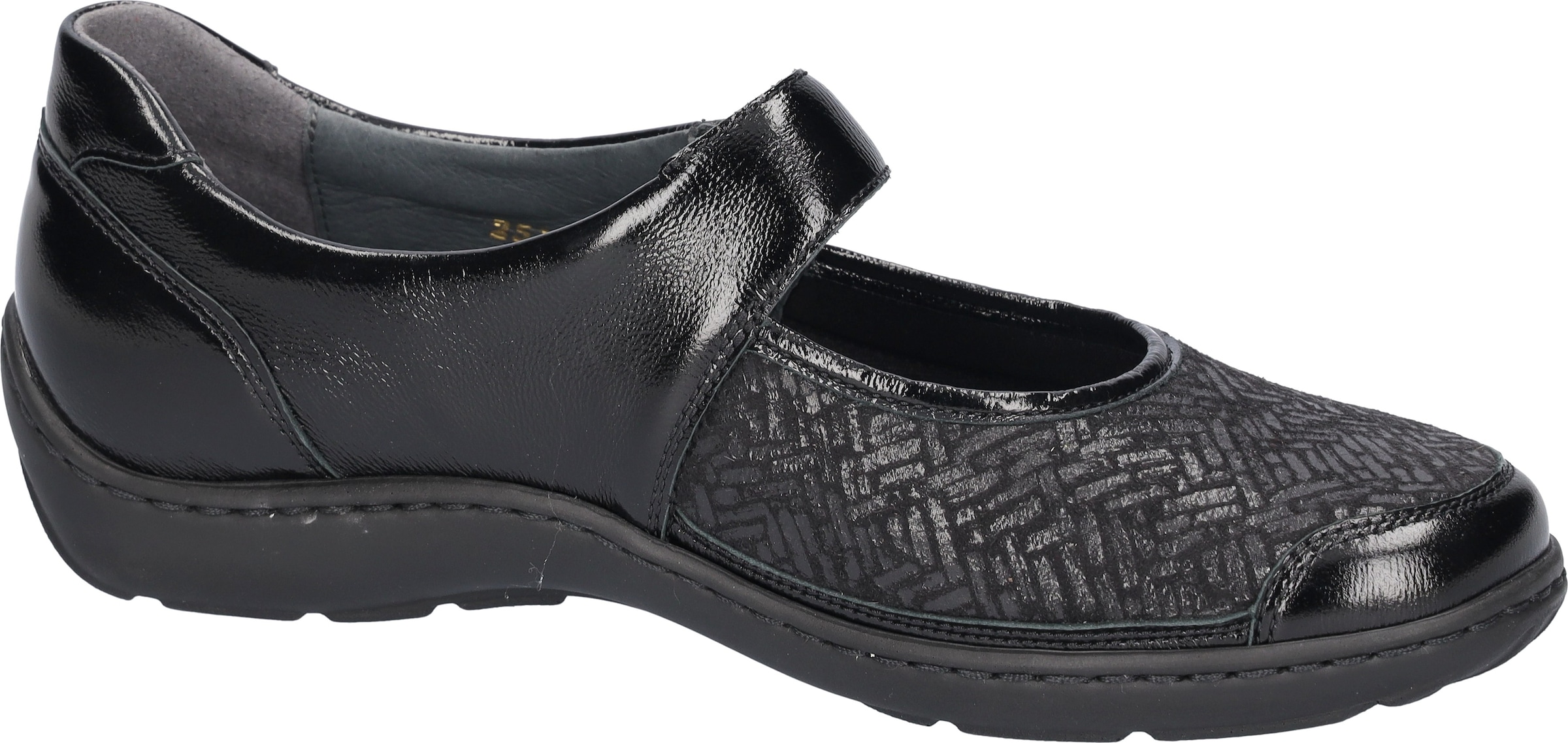 Waldläufer Riemchenballerina »HENNI-Soft«  Klettschuh, Komfortschuh, Bequemschuh, Weite H, mit Orthotritt