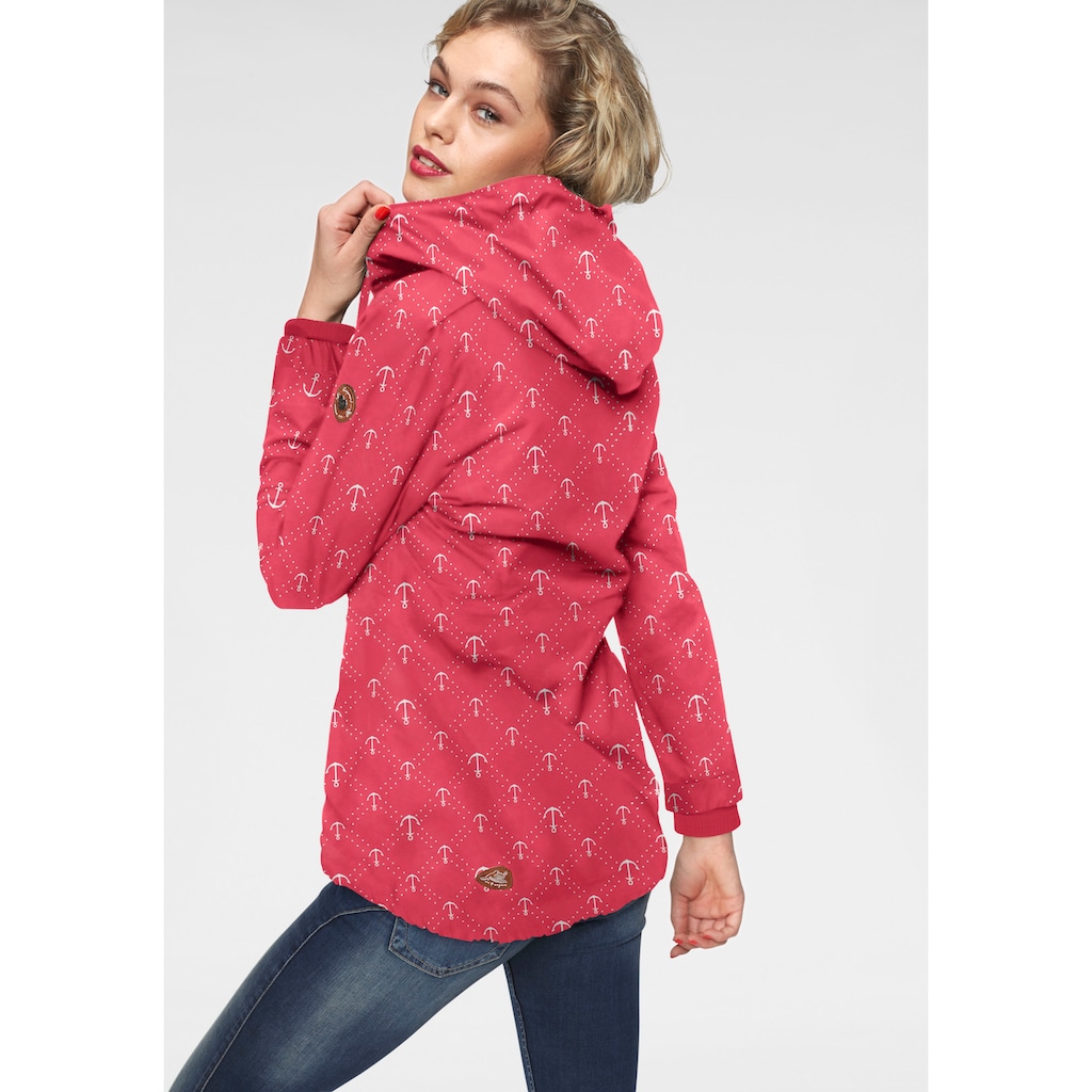 Ragwear Outdoorjacke »DANKA MARINA O«, mit Kapuze