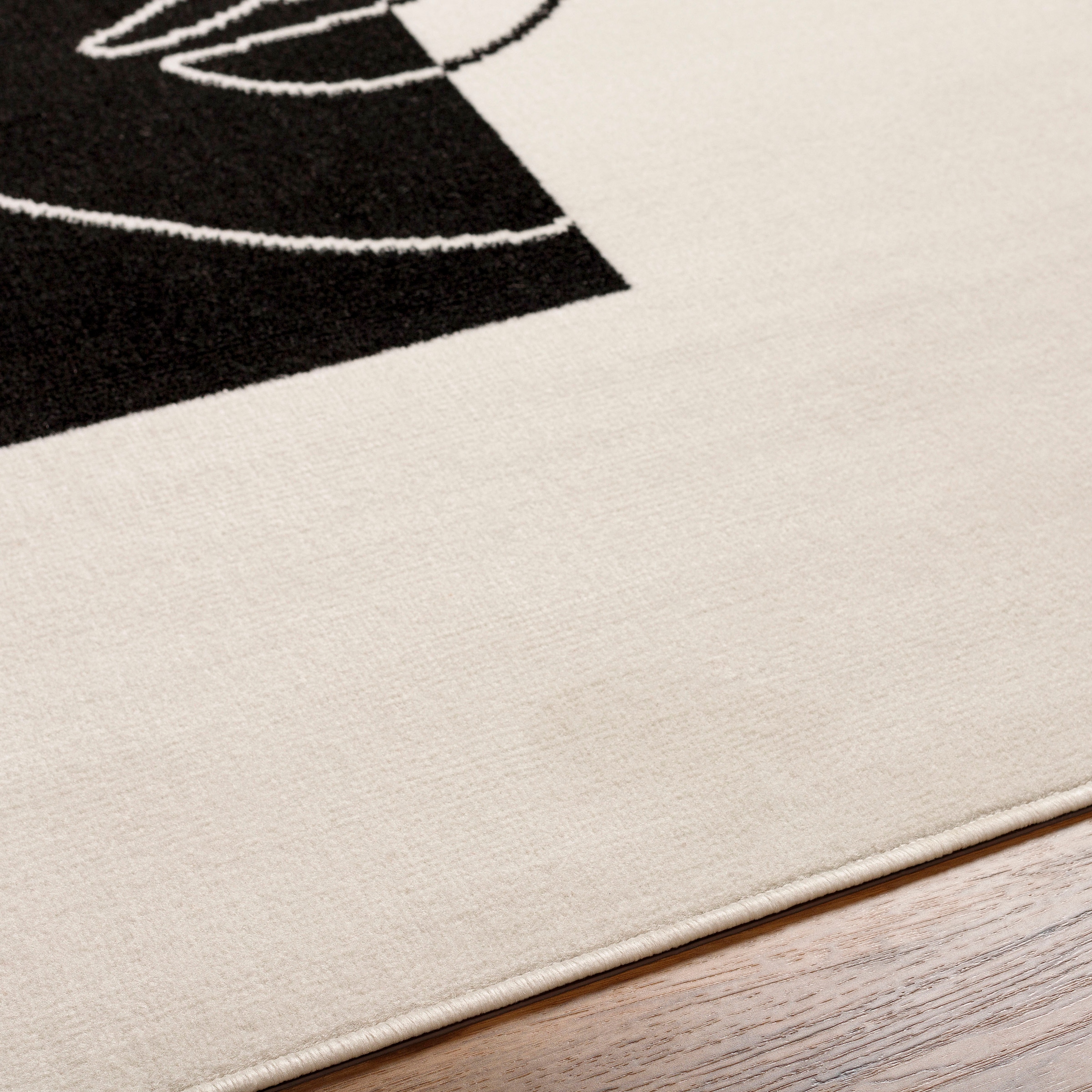 Livabliss Teppich »COBO« rechteckig 11 mm Höhe Skandi Design, Modern Boho Kurzflor Wohnzimmerteppich, Schlafzimmer