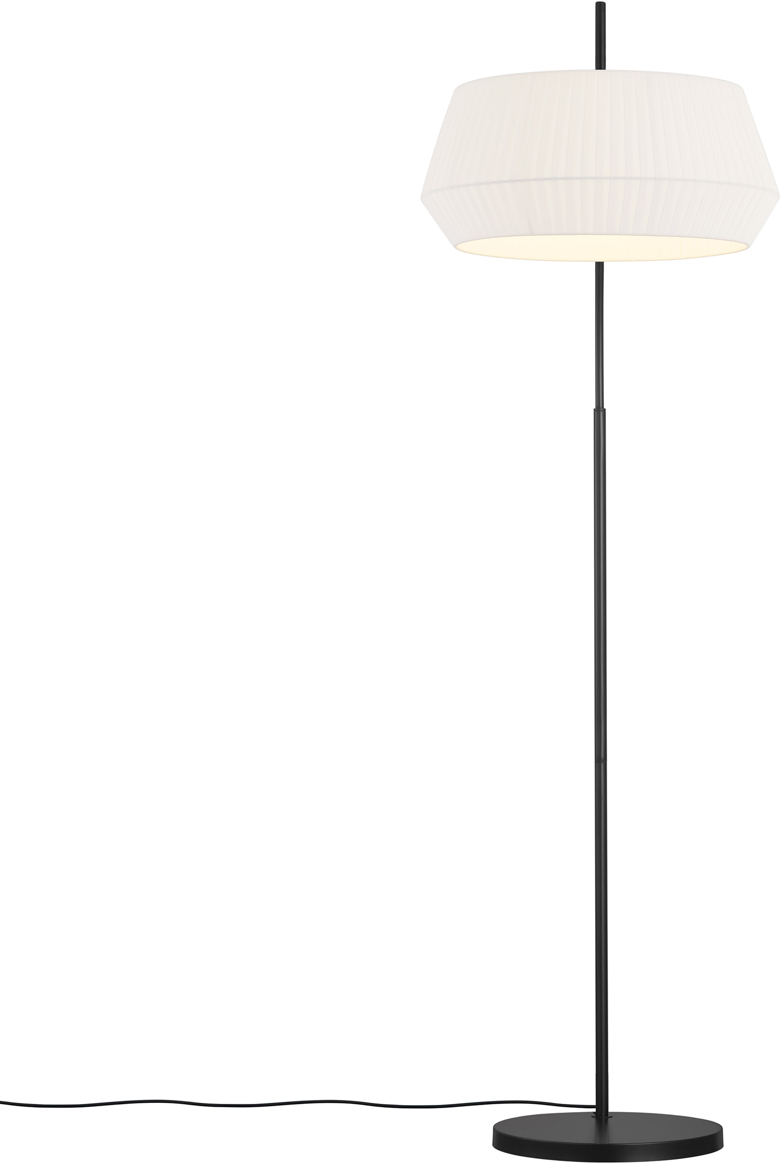 SalesFever Stehlampe Dimmschalter, bewegliche echter Jahren 5 flammig-flammig, 3 online Marmorfuß Garantie Arme mit 5 »Noa«, XXL Glasschirm, | mit kaufen
