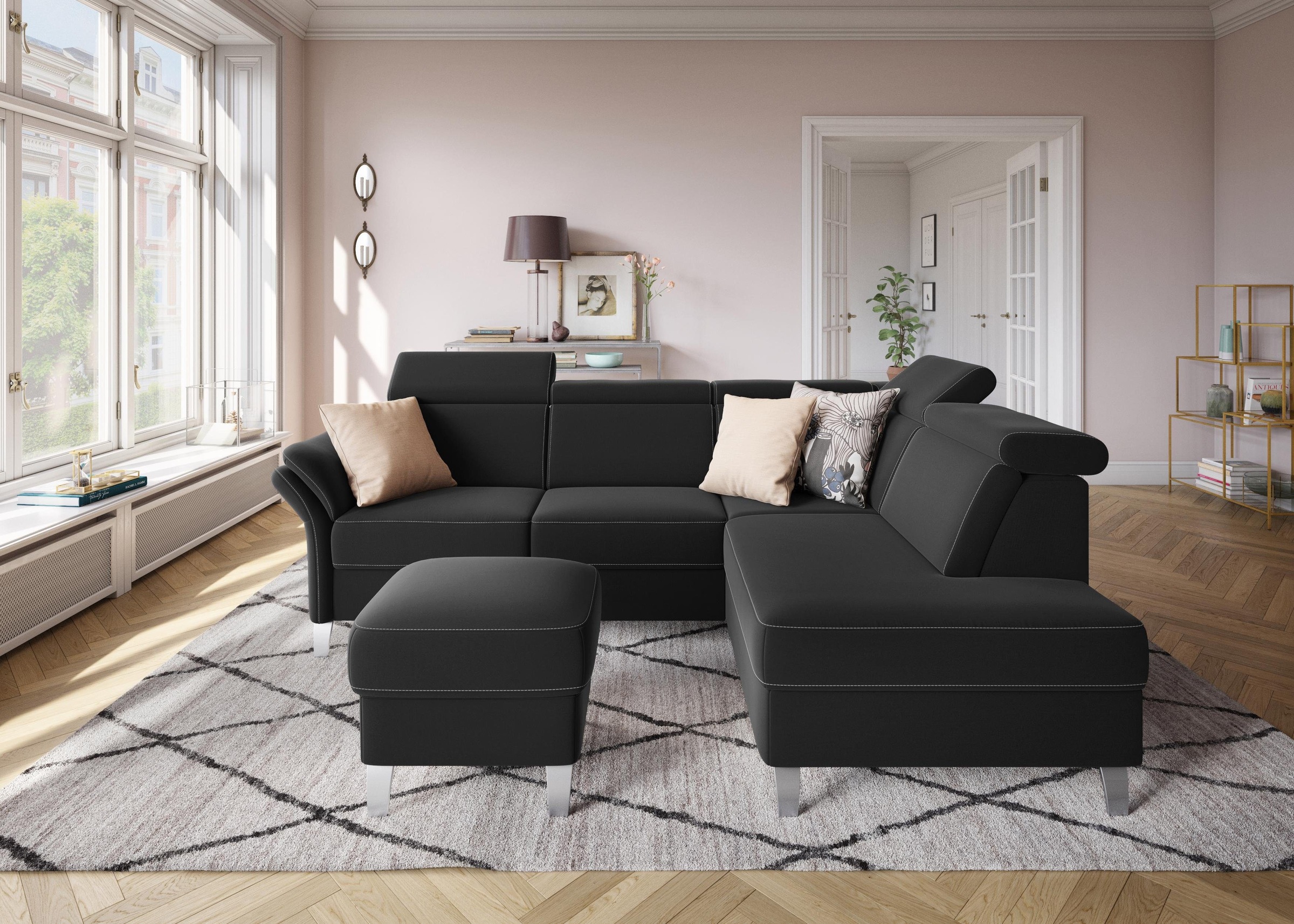 sit&more Hocker »Vincenzo«