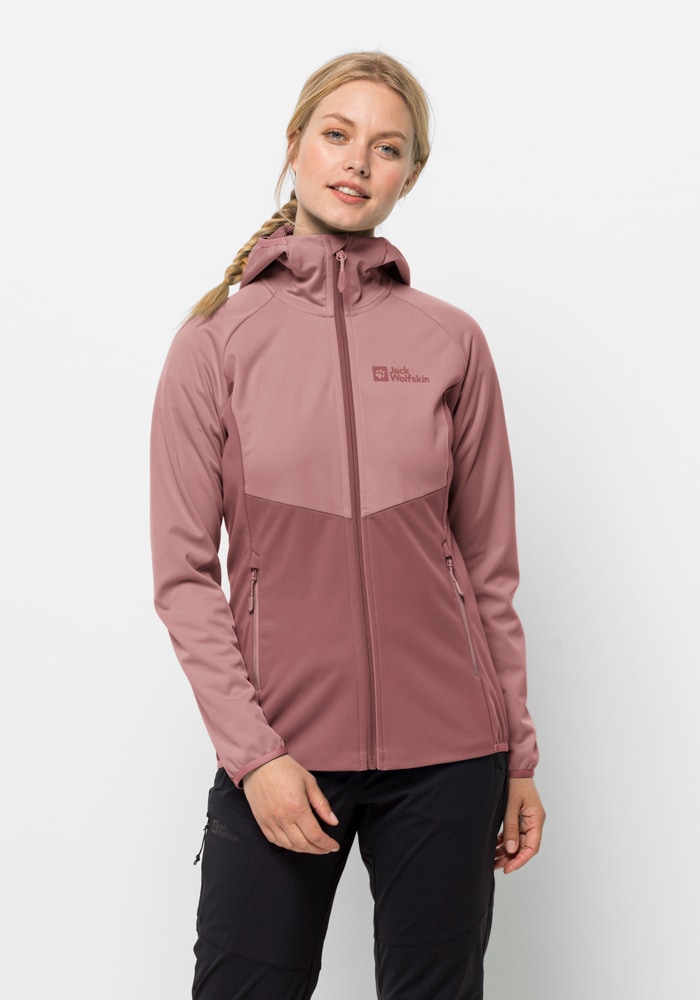 Softshelljacke »GO HIKE SOFTSHELL W«, mit Kapuze