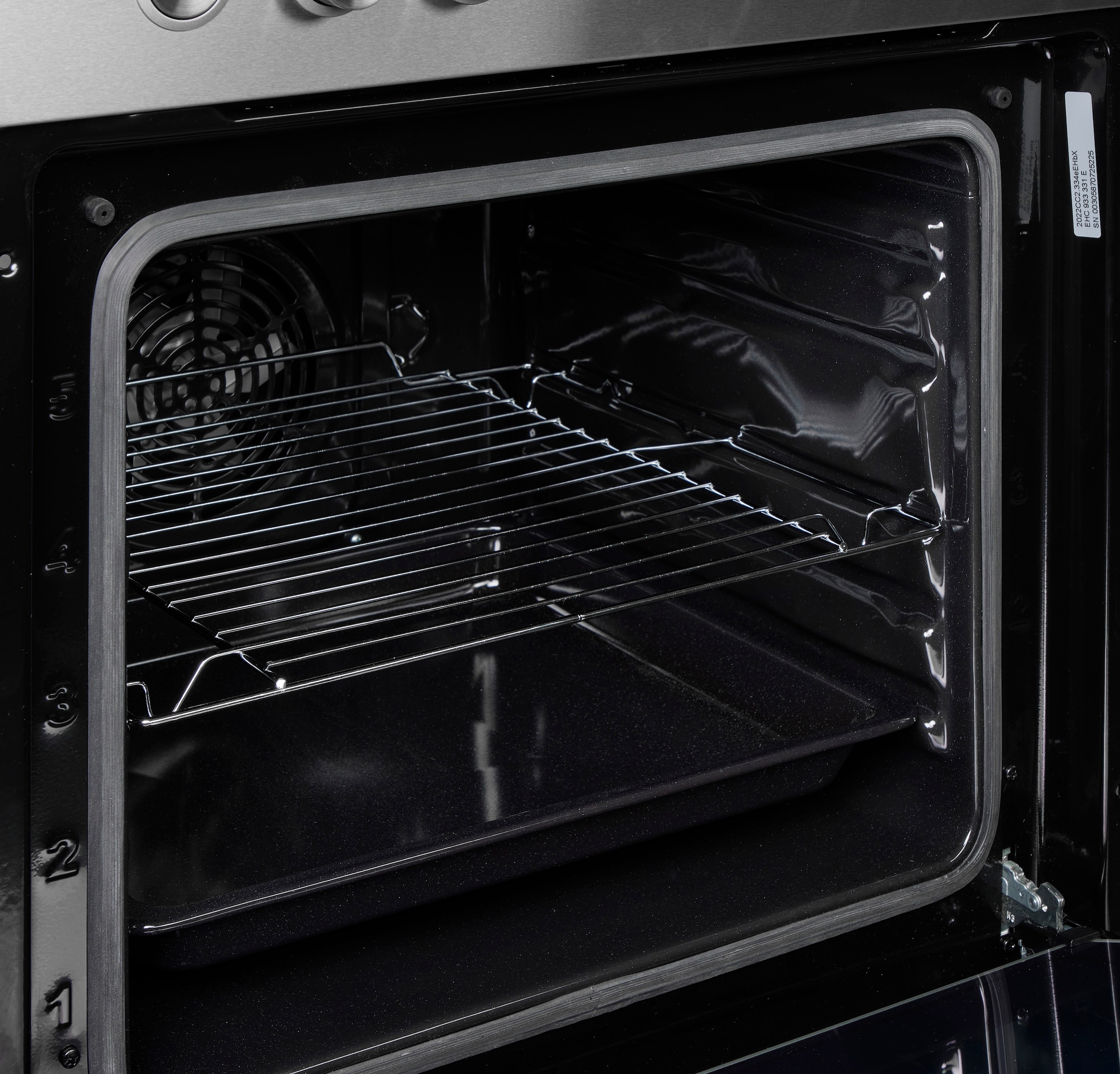 Amica Elektro-Herd-Set »EHC 933 331 E« Steam Clean Set, Herd+Kochfeld elektrisch, 2 Stk. tlg. Glaskeramik-Kochfeld mit anpassbarer Fläche für große Töpfe und Bräter