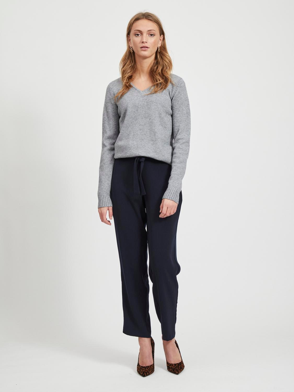 Vila V-Ausschnitt-Pullover »VIRIL V-NECK L/S KNIT TOP - NOOS«