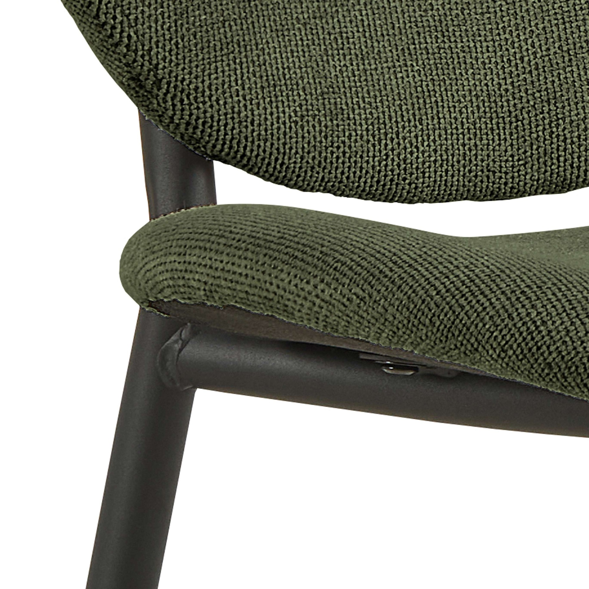 ACTONA GROUP Esszimmer-Set »Esspruppe, Speisetisch mit Wohnzimmerstühlen«, (Komplett-Set, 5 St., 1x Tisch + 4x Stuhle), Rechteckig Esstisch + 4x Stühle, Wildeiche, waldgrün, 120x80x75 cm
