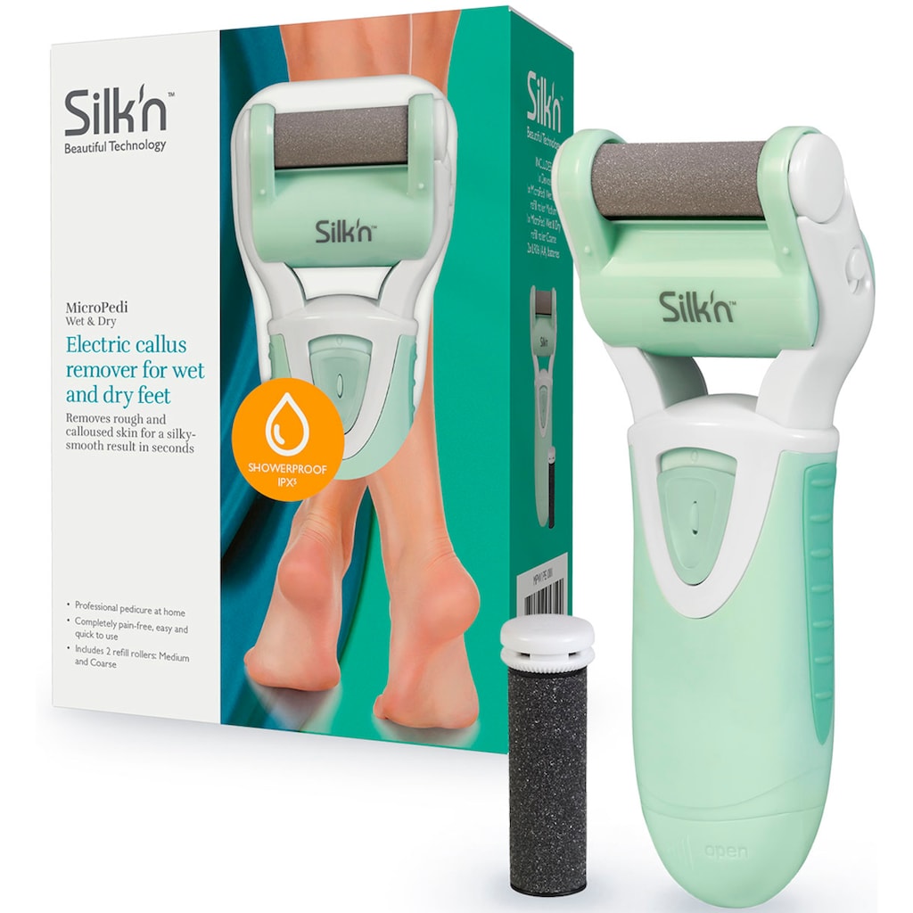 Silk'n Elektrischer Hornhautentferner »Silk'n Micro Pedi«, Wet&Dry