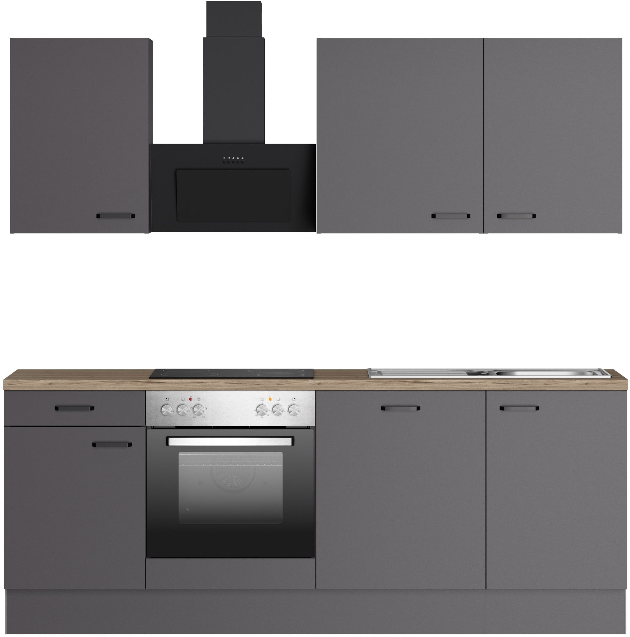 KOCHSTATION Küchenzeile »KS-Paula«