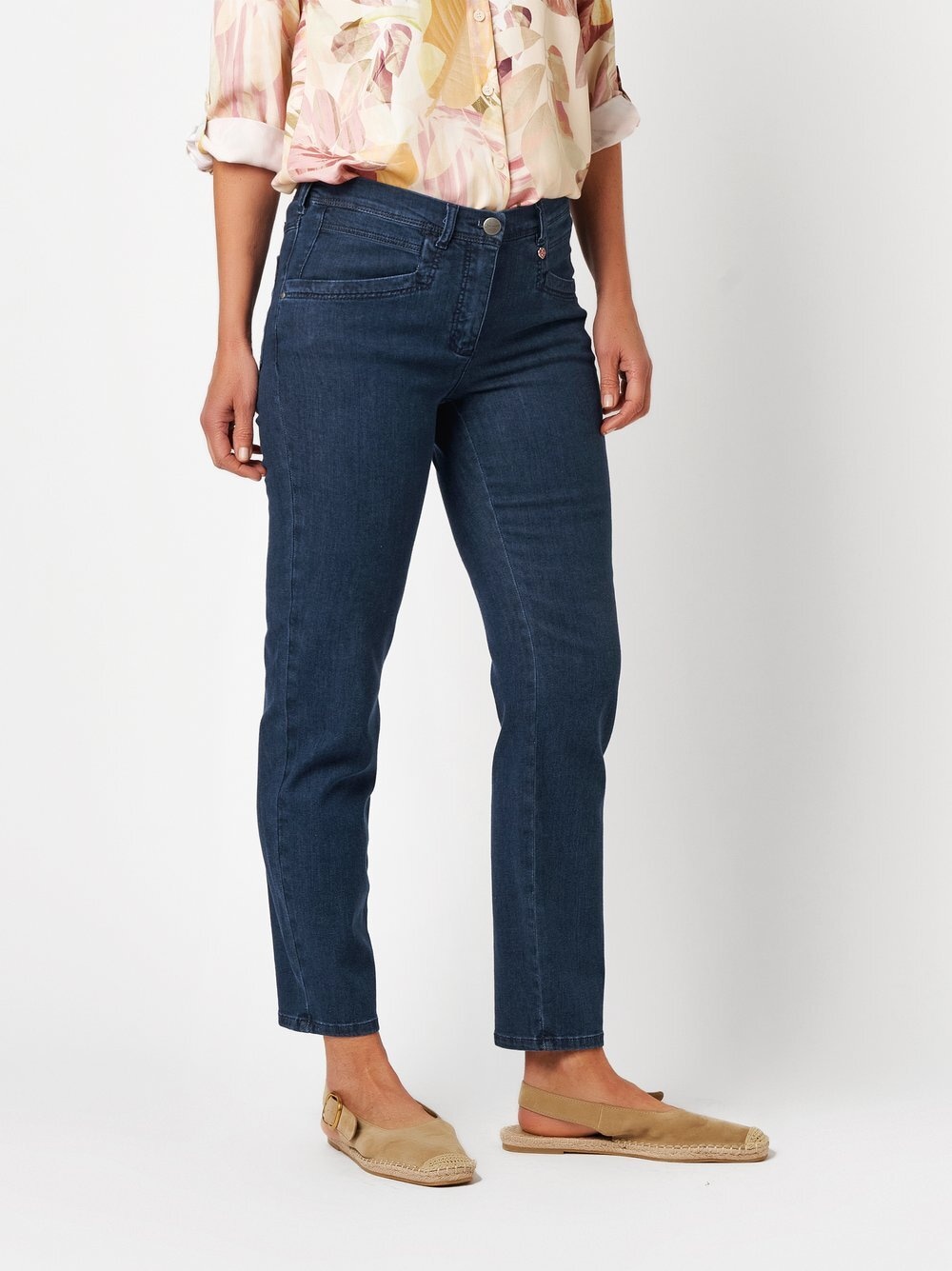Relaxed Slim-fit-Jeans »Meine beste Freundin 7/8« mit designstarken Tashen