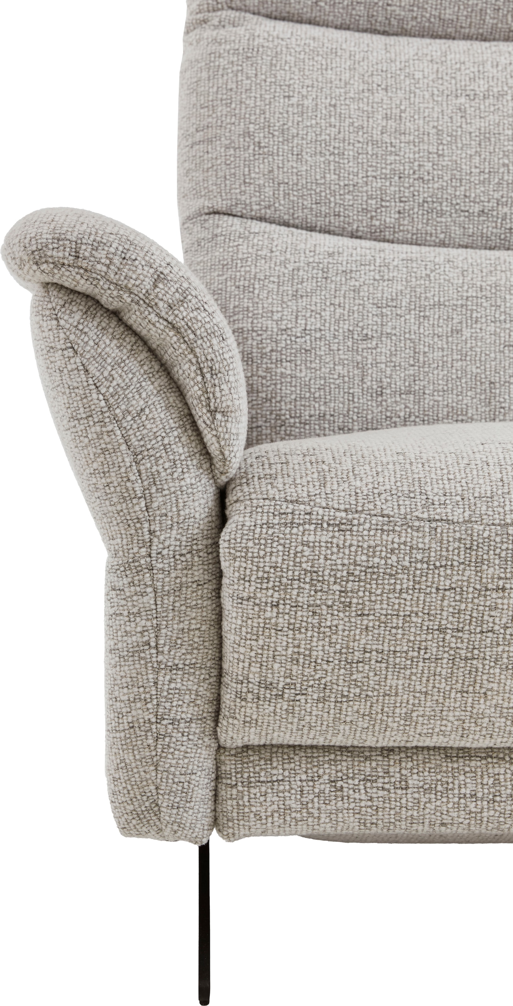 Home affaire 2-Sitzer »Aventis Sofa mit motorischer Relaxfunktion, Breite 161 cm« inkl. ergonomische Lehne, echter Rücken & saugroboterfreundliche Kufen