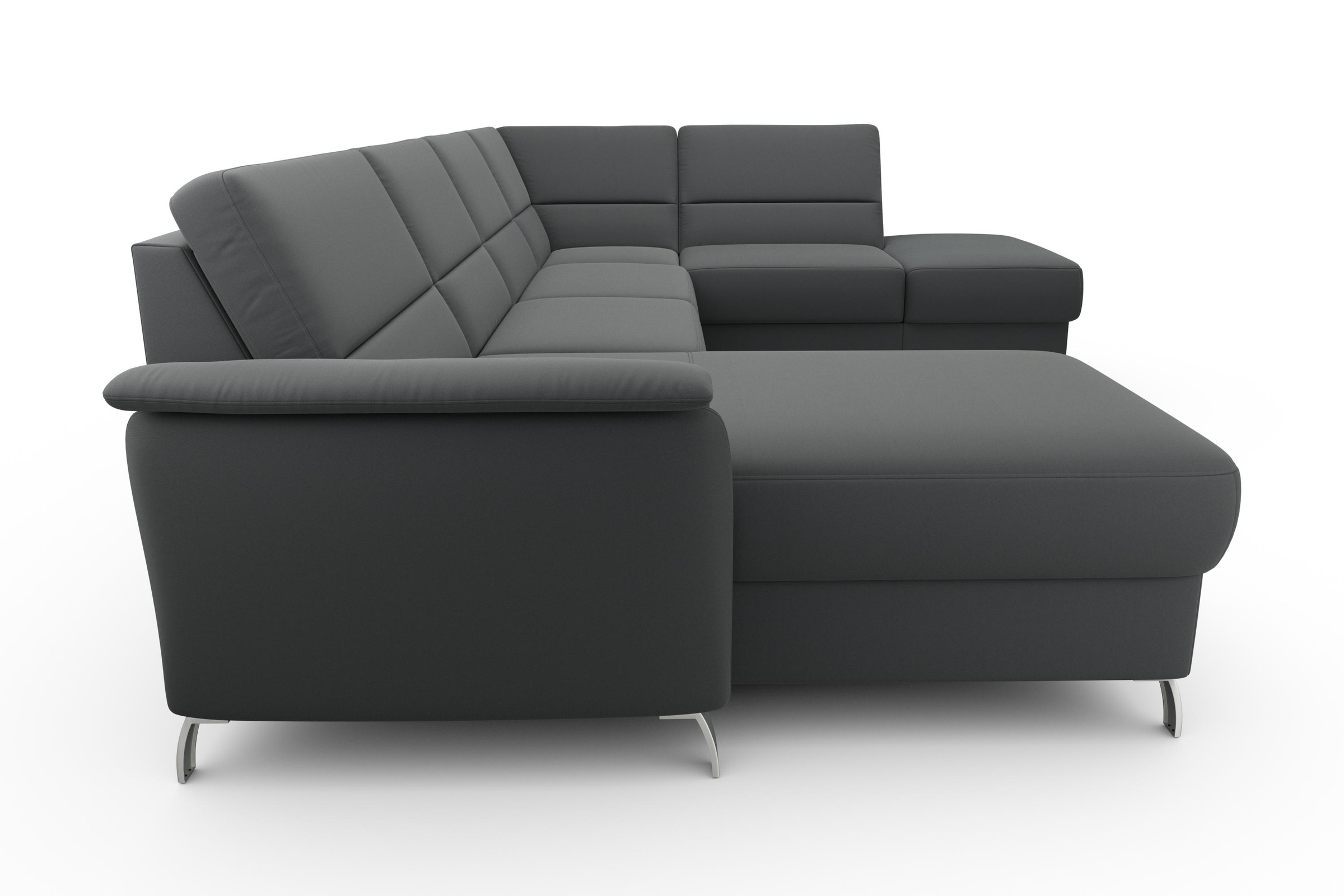 sit&more Wohnlandschaft »Palmera U-Form«, Federkern, wahlweise mit Bettfunktion und mit/ohne Stauraum