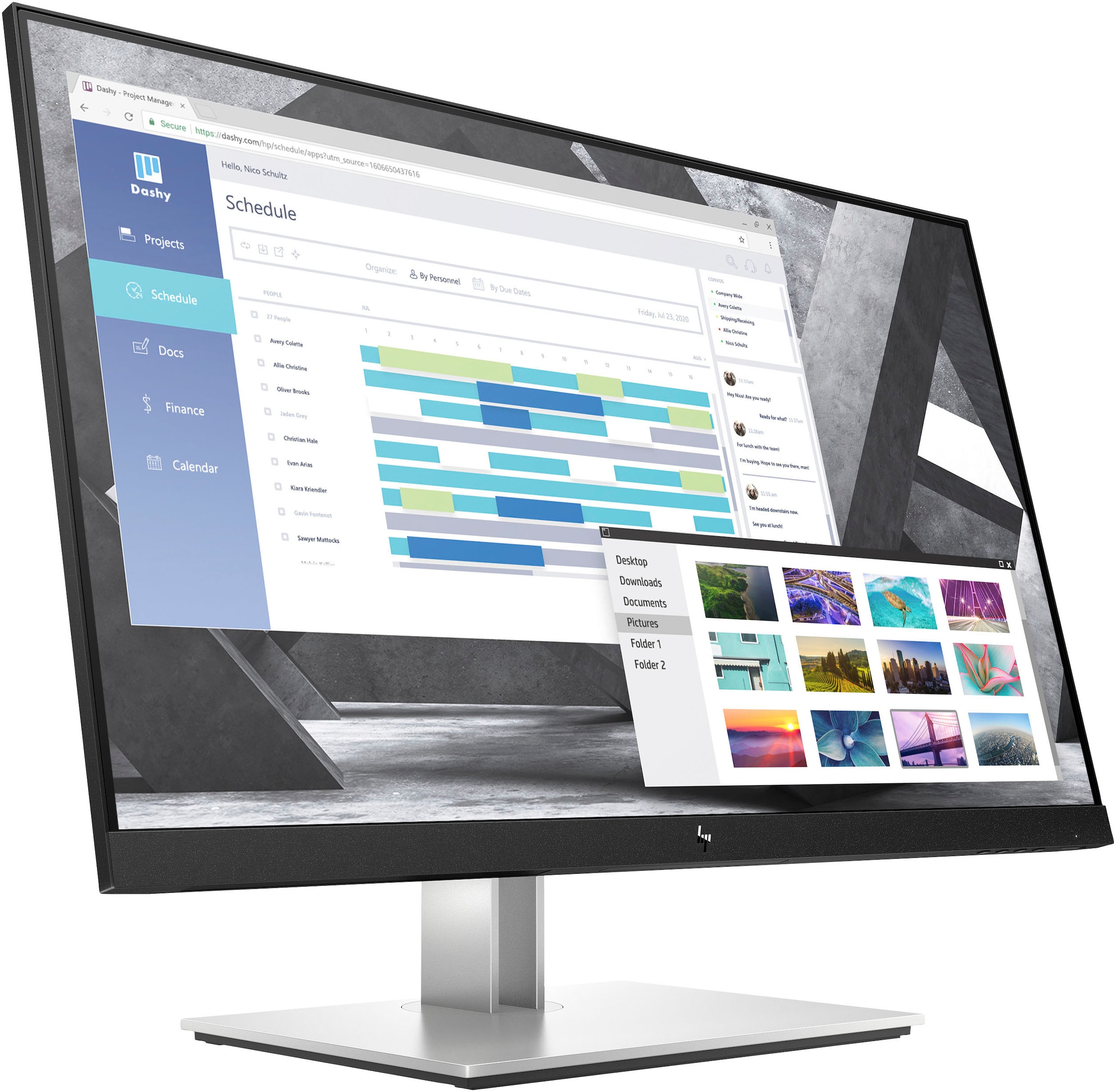 HP LED-Monitor »E27q G4 QHD-Monitor«, 69 cm/27 Zoll, 2560 x 1440 px, QHD, 5 ms Reaktionszeit, 60 Hz