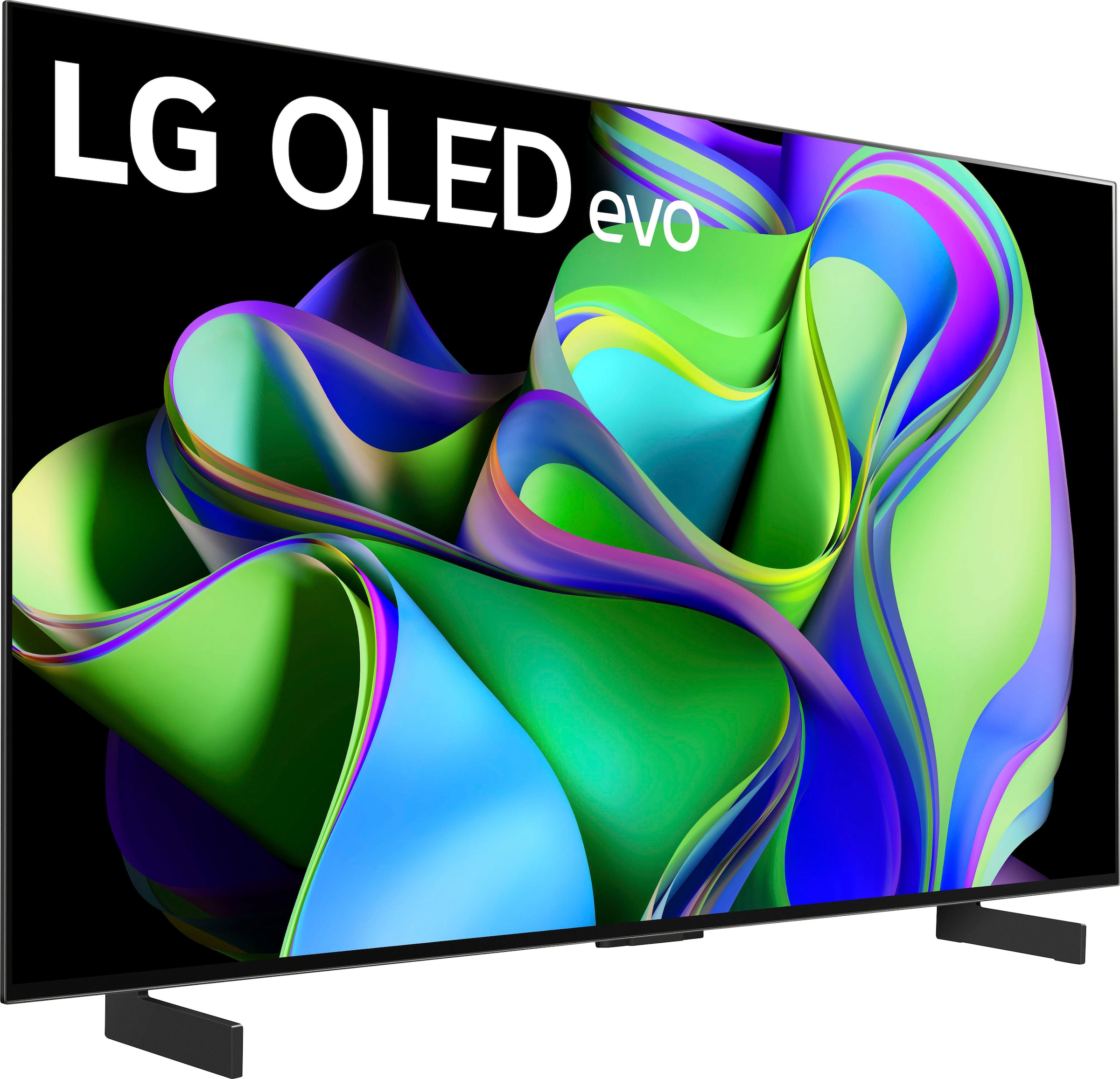 LG OLED-Fernseher »OLED42C37LA«, 106 cm/42 Zoll, 4K Ultra HD, Smart-TV, OLED  evo, bis zu 120 Hz, α9 Gen6 4K AI-Prozessor, Twin Triple Tuner ➥ 3 Jahre  XXL Garantie | UNIVERSAL