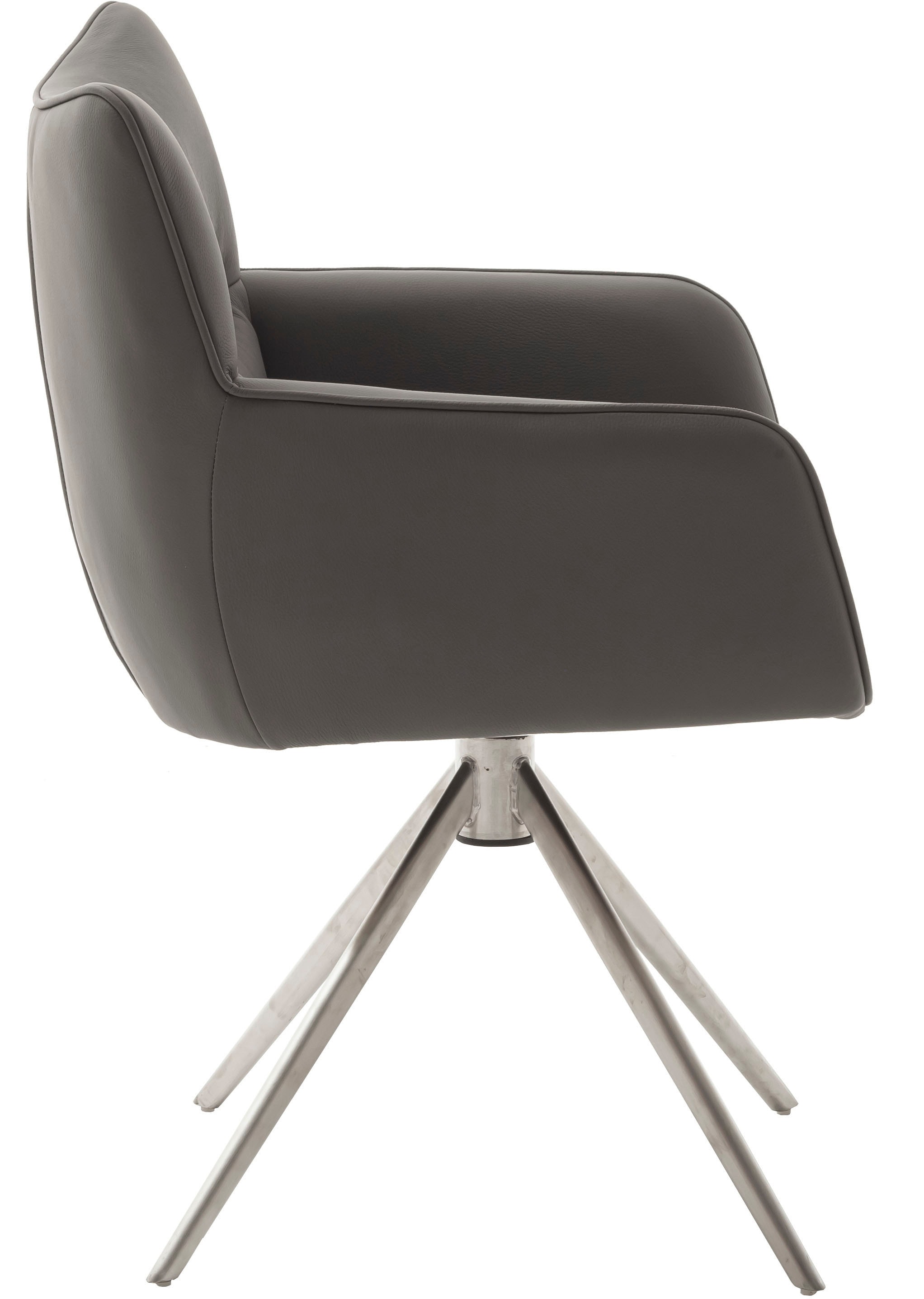 MCA furniture 4-Fußstuhl »LIMONE«, (Set), 2 St., (Set, 2 Stck), 360° drehbar, Belastbarkeit 120 kg, Sitzhöhe ca. 49 cm