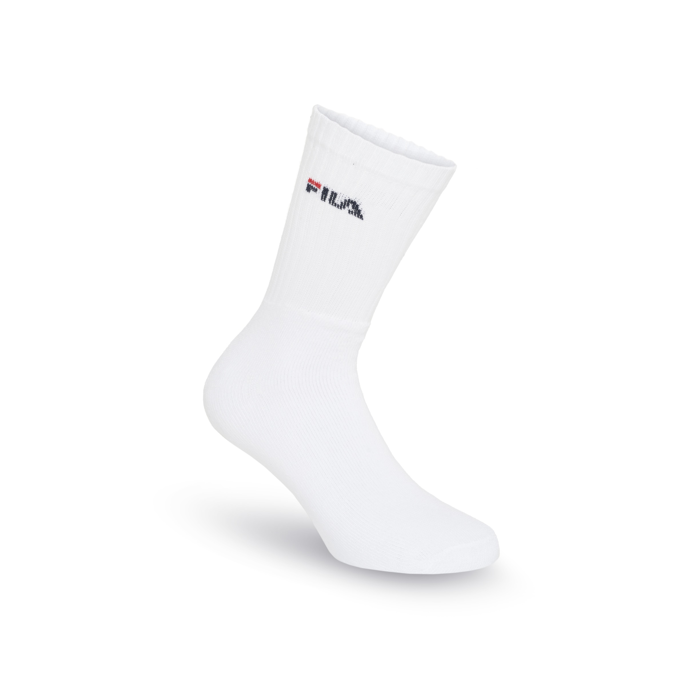 Fila Sportsocken »UNISEX CREW TENNIS FULL TERRY SOCKS«, (3 Paar), mit dezentem Logoschriftzug