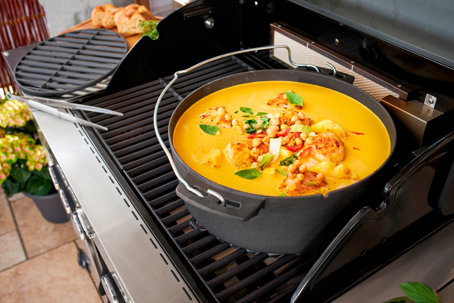 RÖSLE Grillrost »VARIO, 25442«, emailliertes Gusseisen für VARIO-Einsätze, zu VIDERO G2/G4/G6