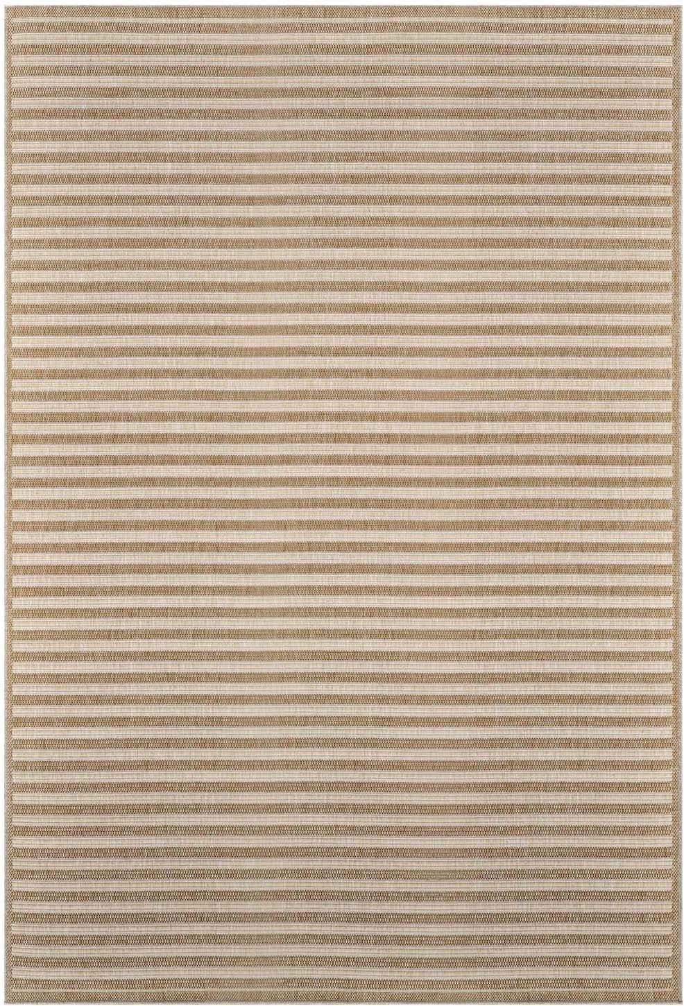 Carpet City Outdoorteppich »Outdoor 102 ,  auch in rund« rechteckig 5 mm Höhe Witterungsbeständig für Balkon, Terrasse, In und Outdoor, Sisal Optik