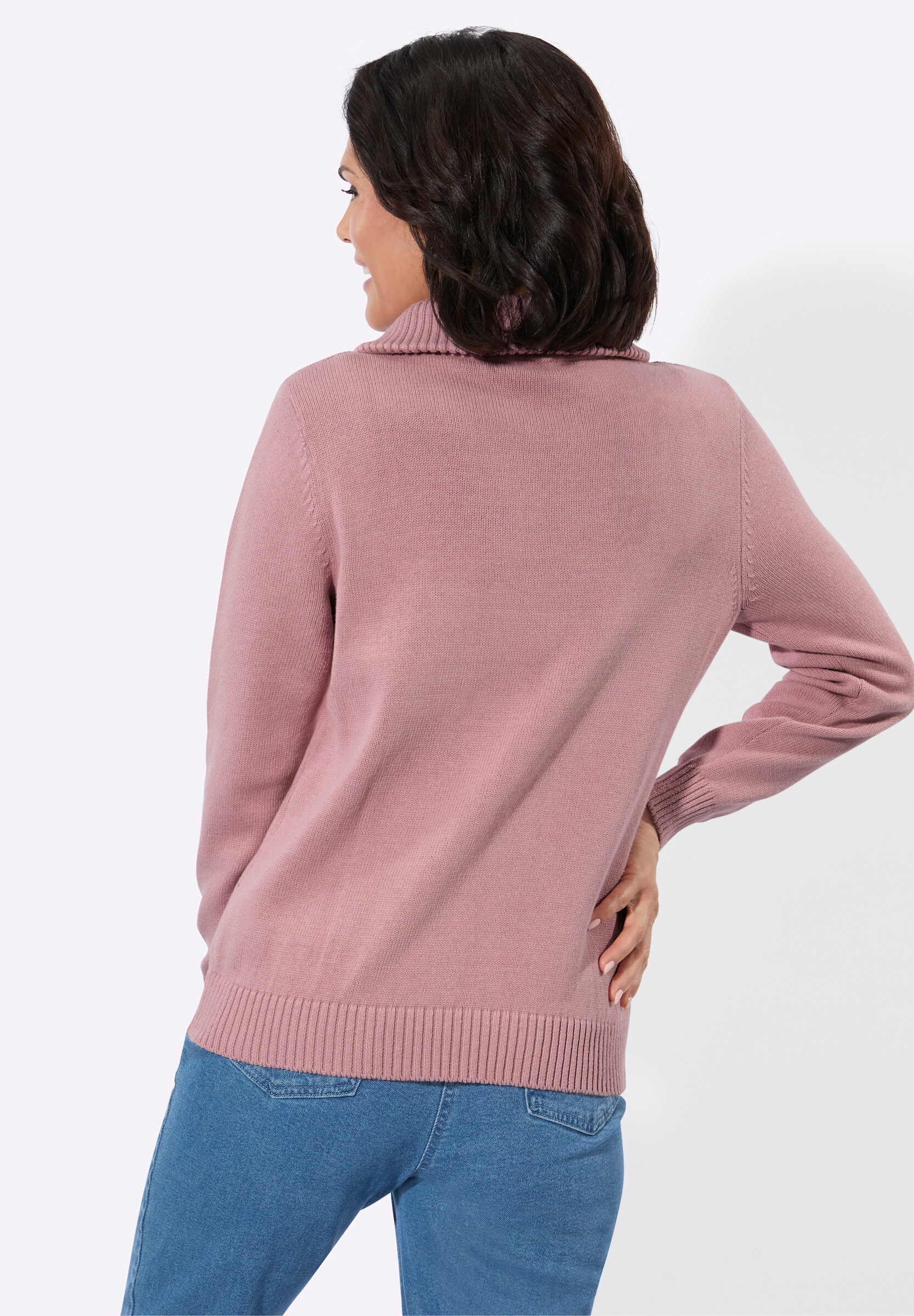 Witt Sweatshirt »Troyer-Pullover Troyer im Muster-Mix«
