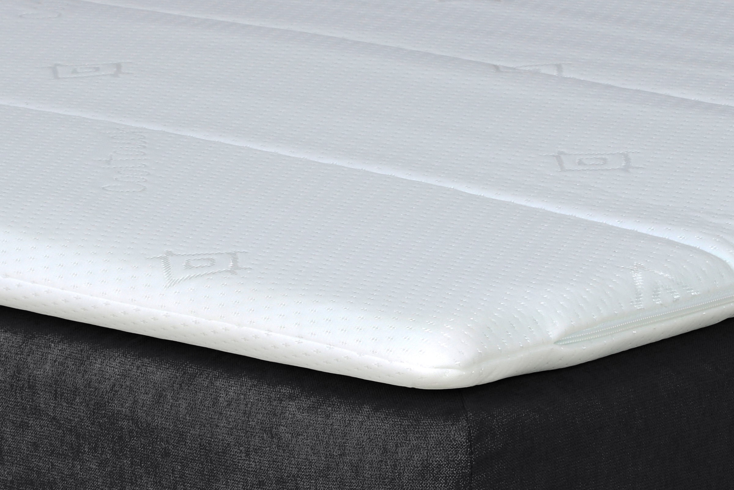 Home affaire Boxspringbett »Finja« besonders komfortable Liegehöhe, mit praktischem Bettkasten