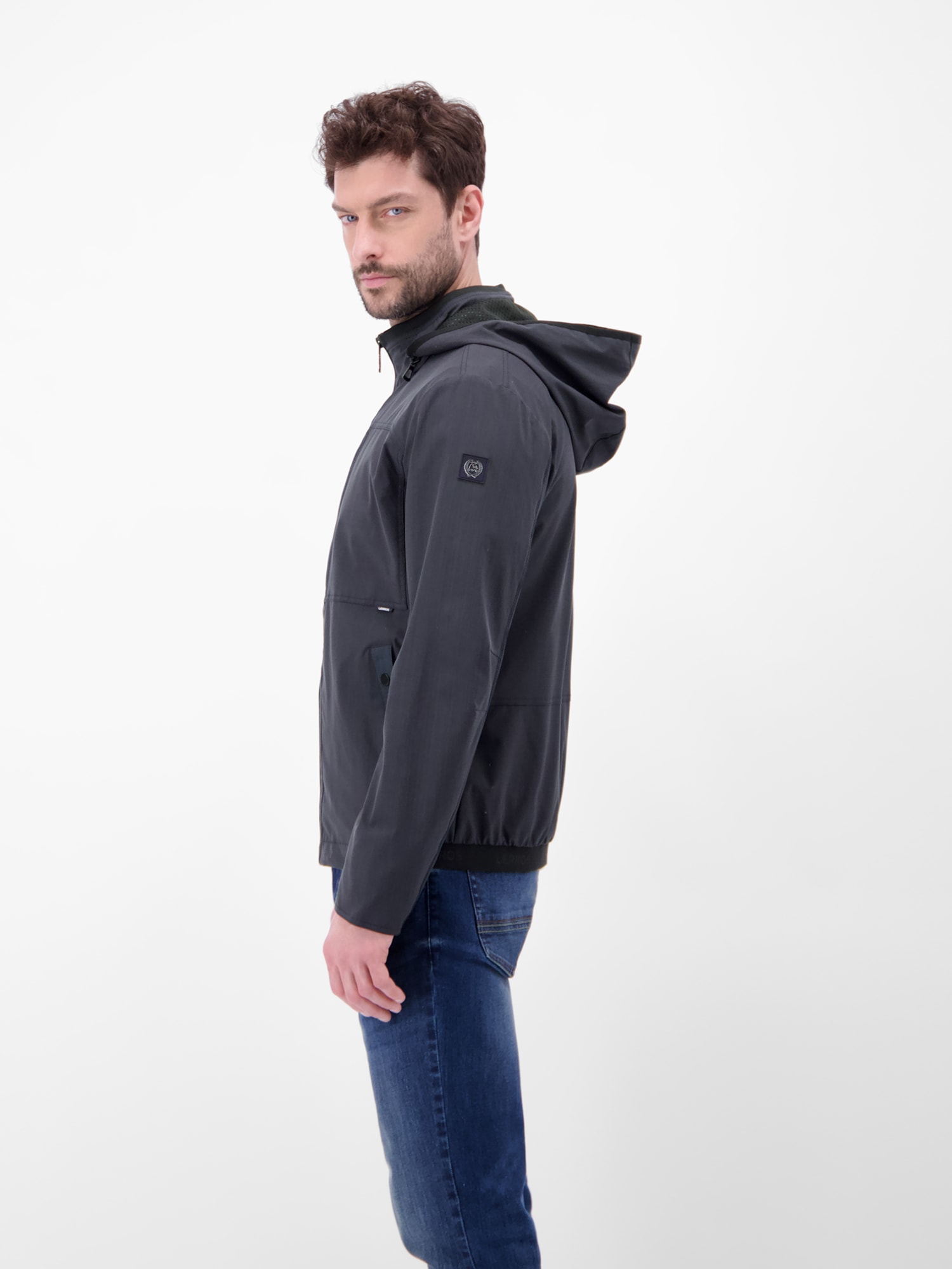 LERROS Outdoorjacke »Leichte Funktionsjacke mit abnehmbarer Kapuze« mit Kapuze
