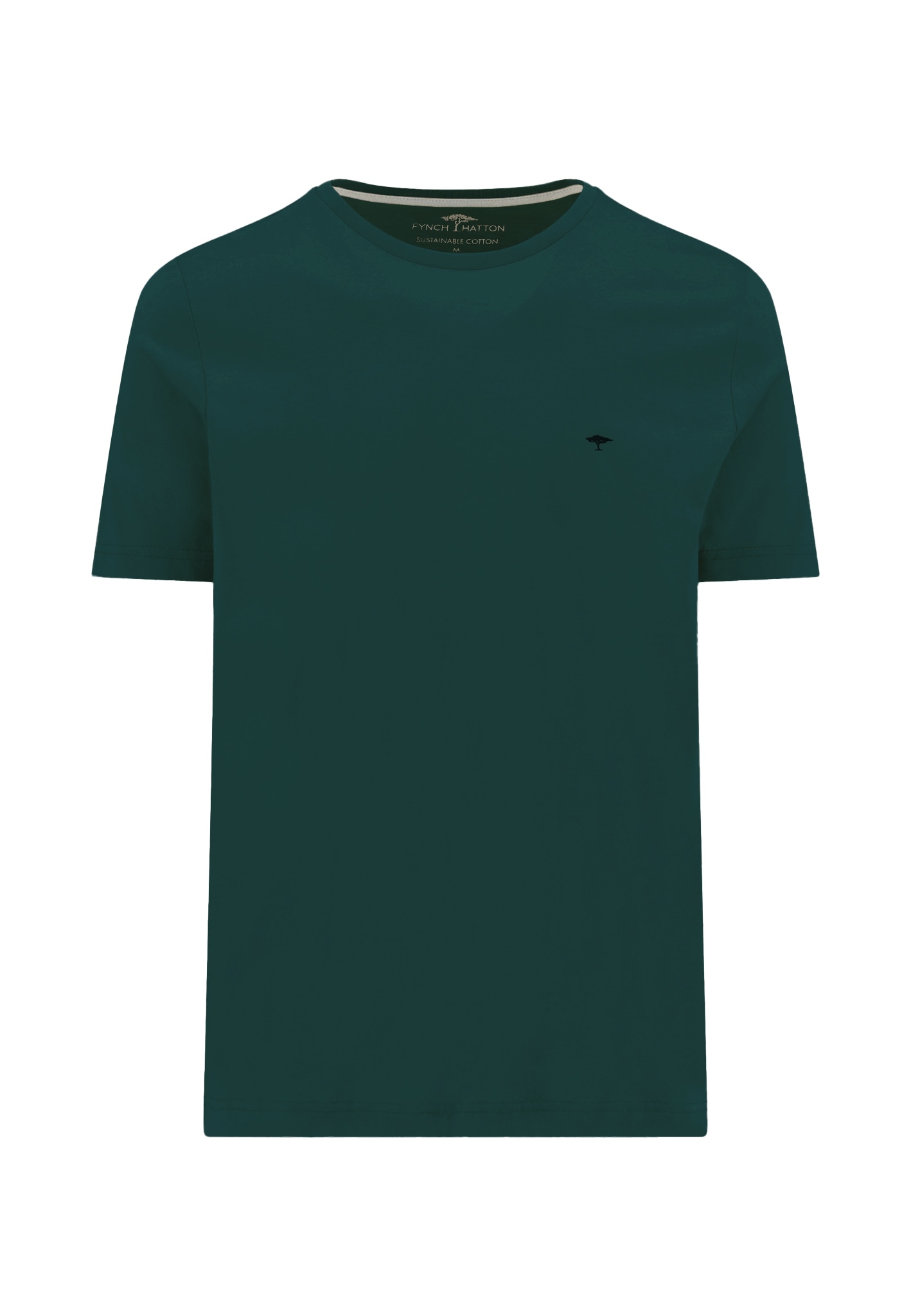 FYNCH-HATTON T-Shirt mit Logo-Stickerei