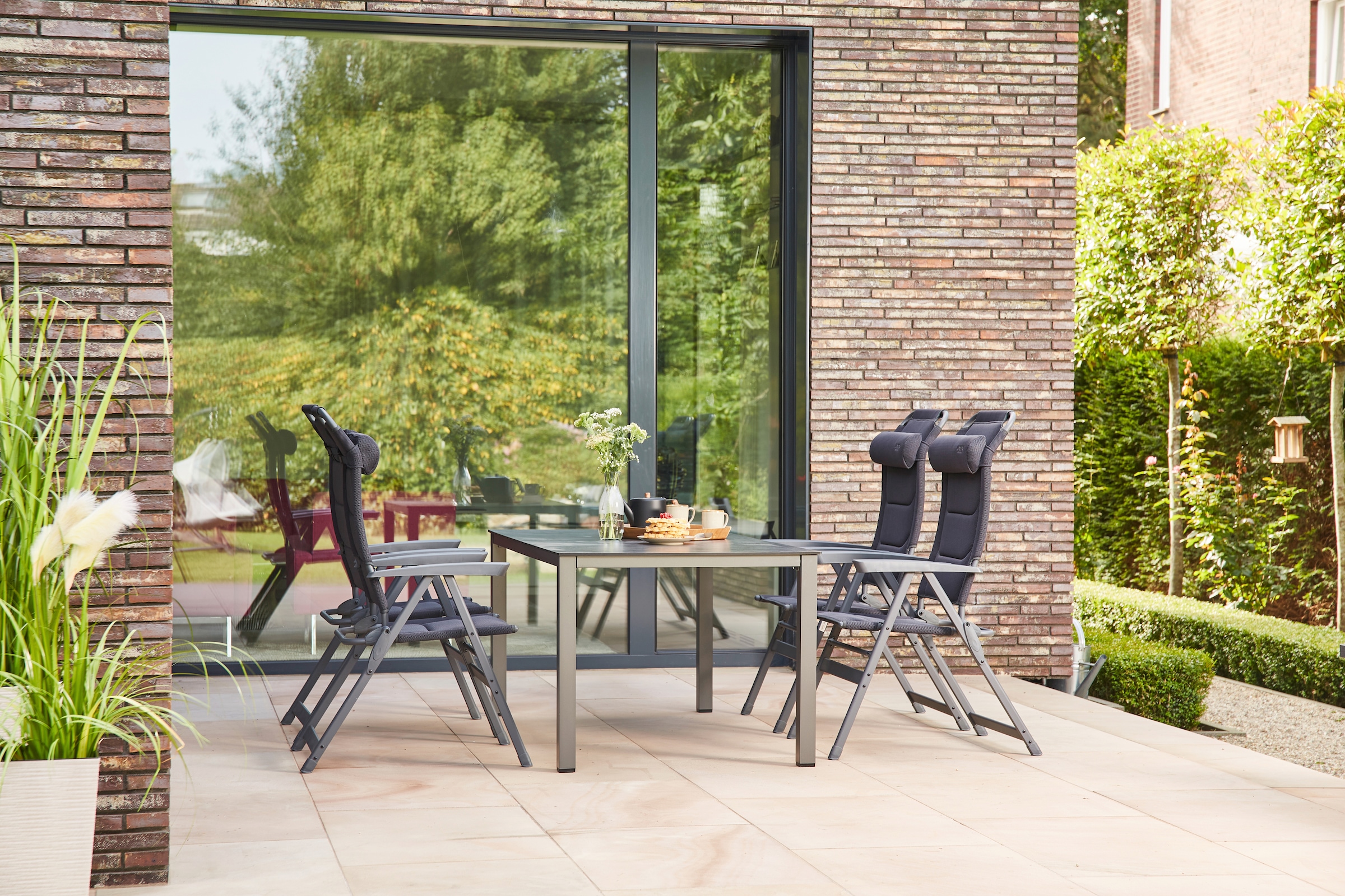 Siena Garden Garten-Essgruppe »Premium«, (5 tlg.)