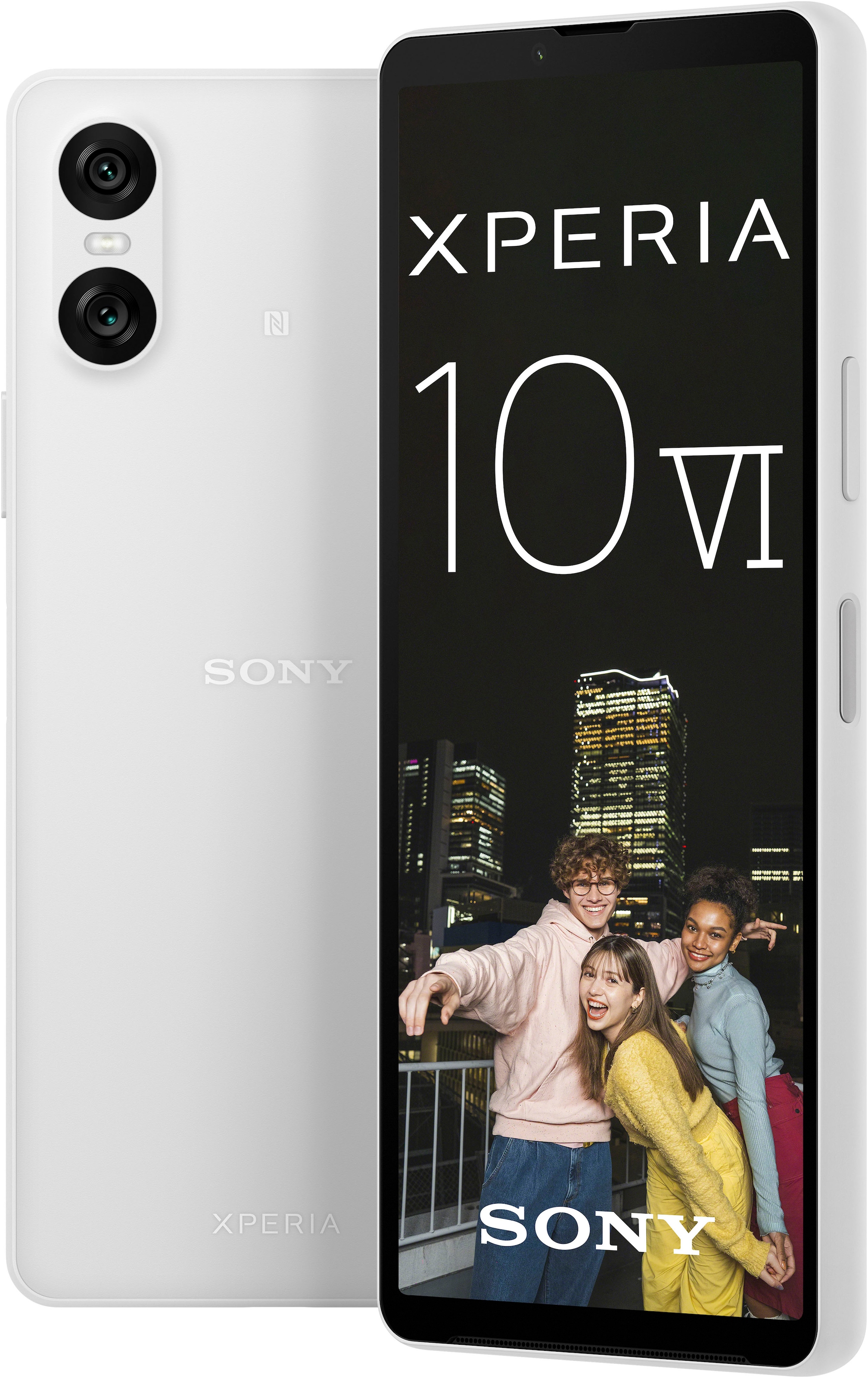 Sony Smartphone »Xperia 10 VI«, weiß, 15,5 cm/6,1 Zoll, 48 MP Kamera