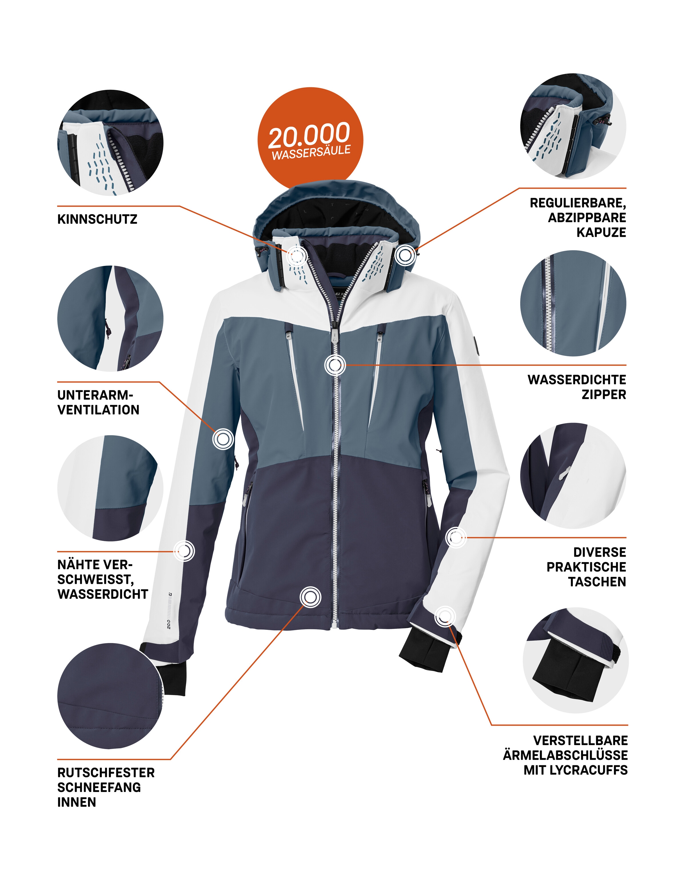 Killtec Skijacke »KSW 43 WMN SKI JCKT«