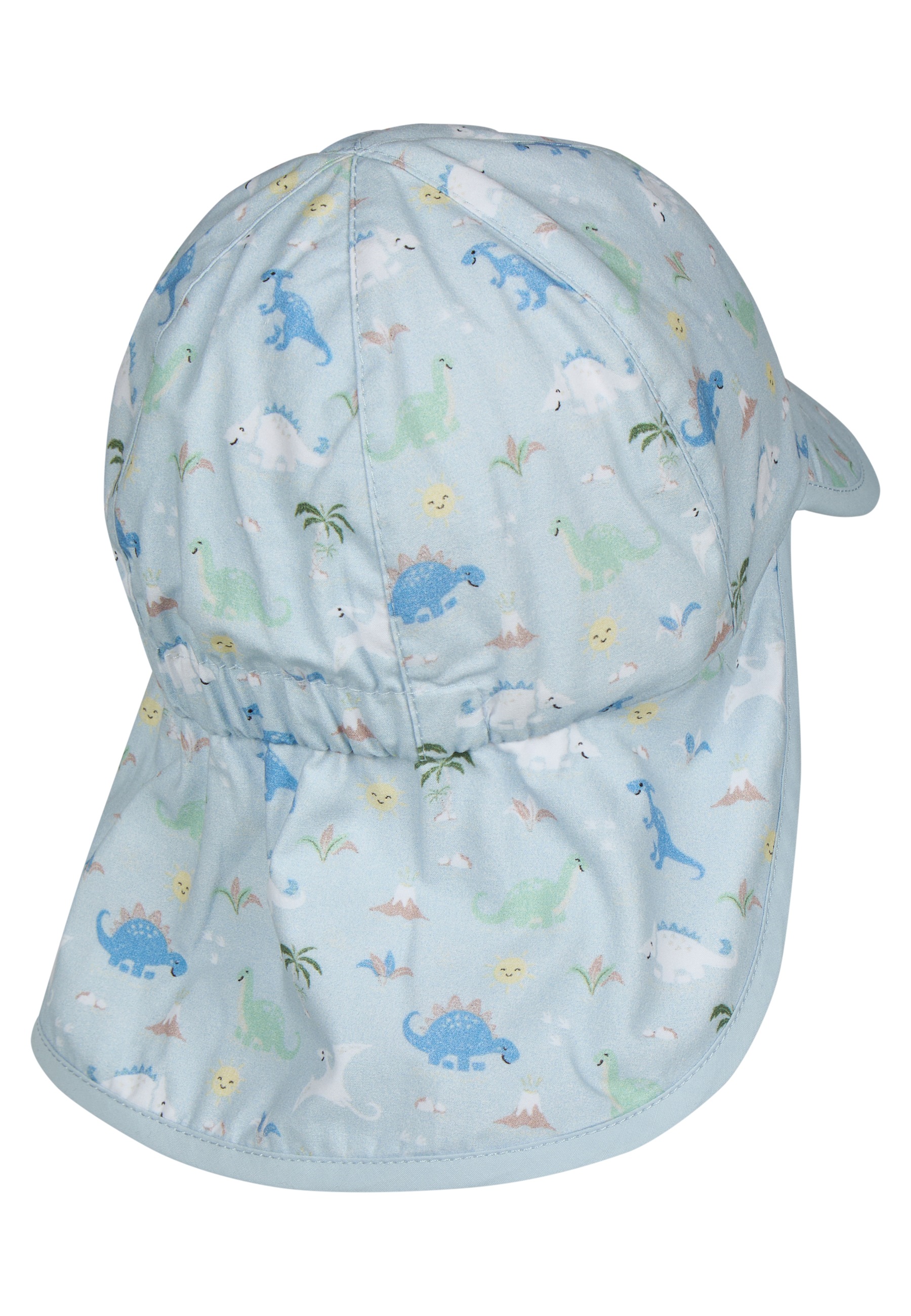 Sterntaler® Sonnenhut »Schirmmütze mit Nackenschutz Dinowelt«