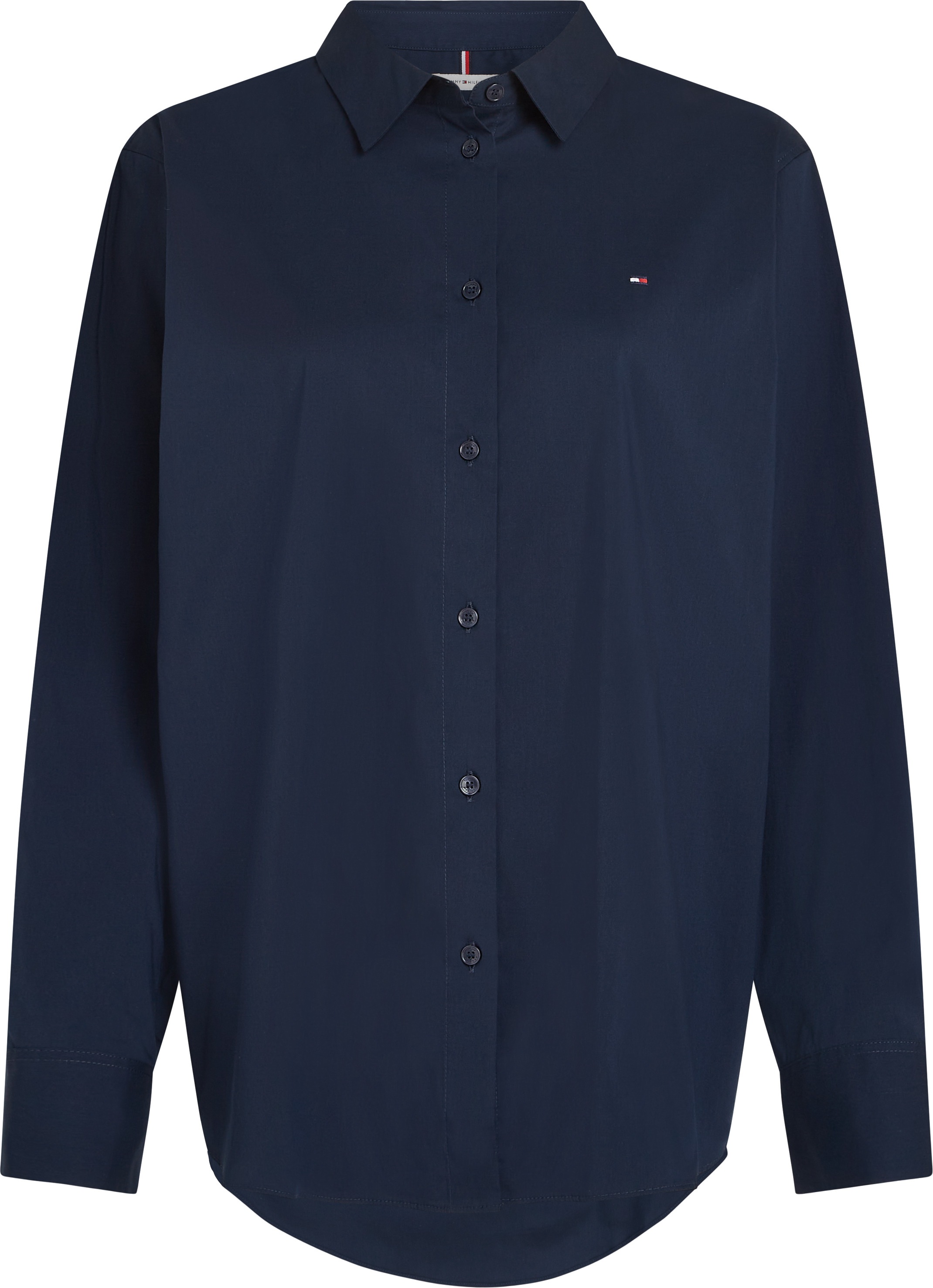 Tommy Hilfiger Hemdbluse »ESS POPLIN REGULAR SHIRT«, im klassischen Stil