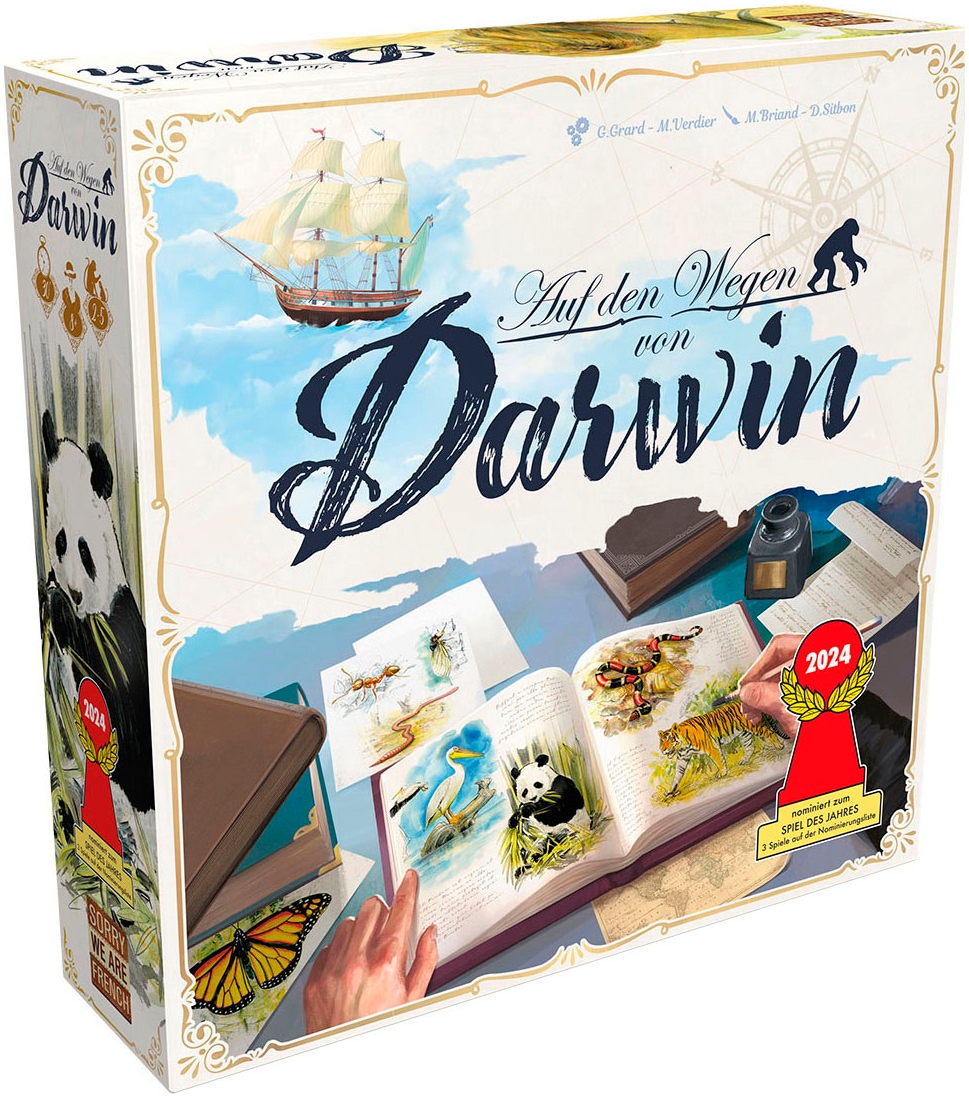 Asmodee Spiel »Auf den Wegen von Darwin«